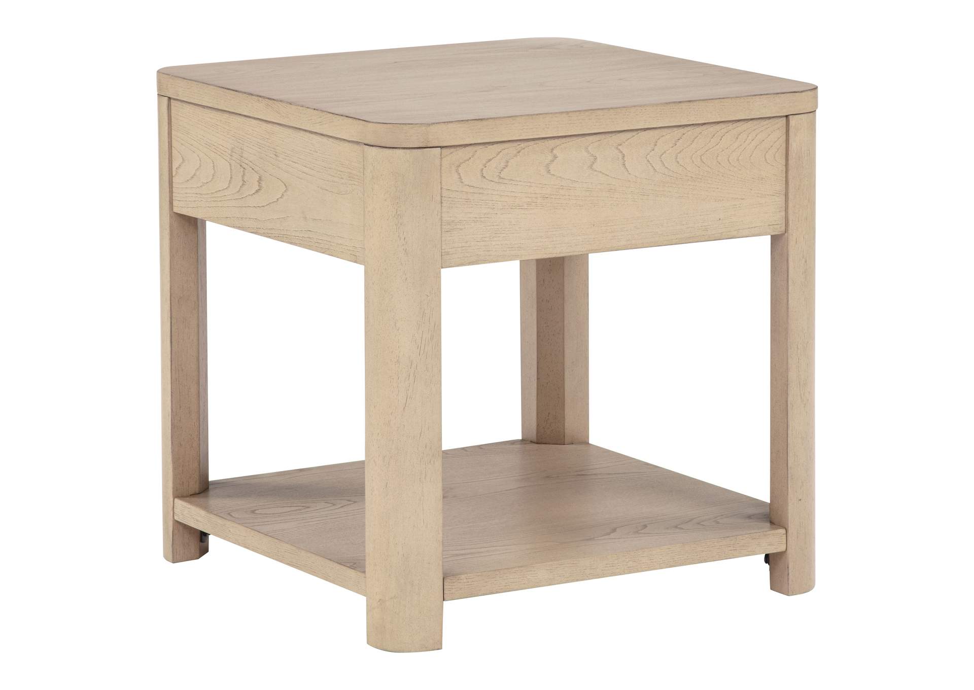 Marcelo 3-piece Coffee Table Set with Storage Light Elm image 7