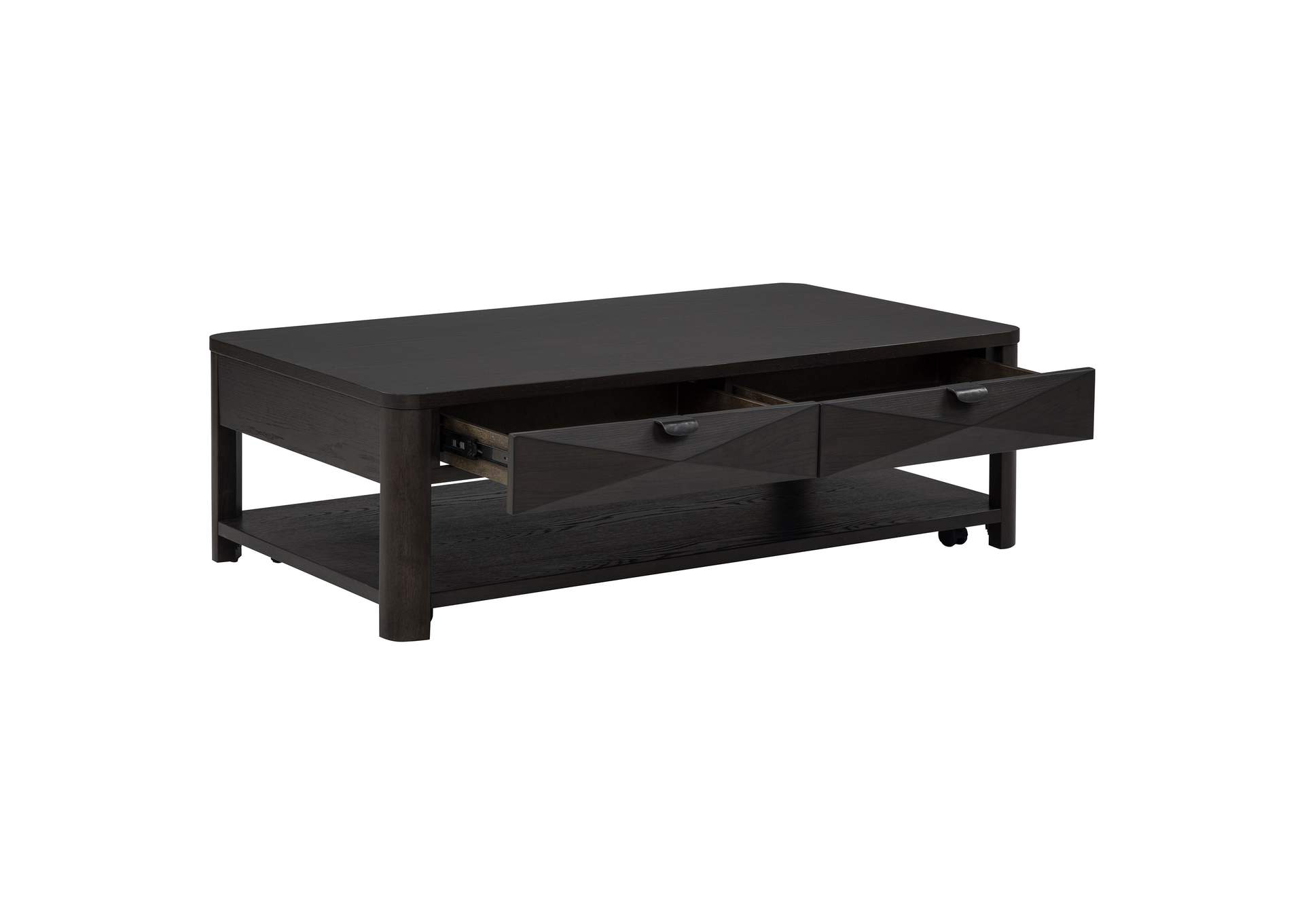 Marcelo 2-piece Coffee Table Set with Storage Coffee image 9