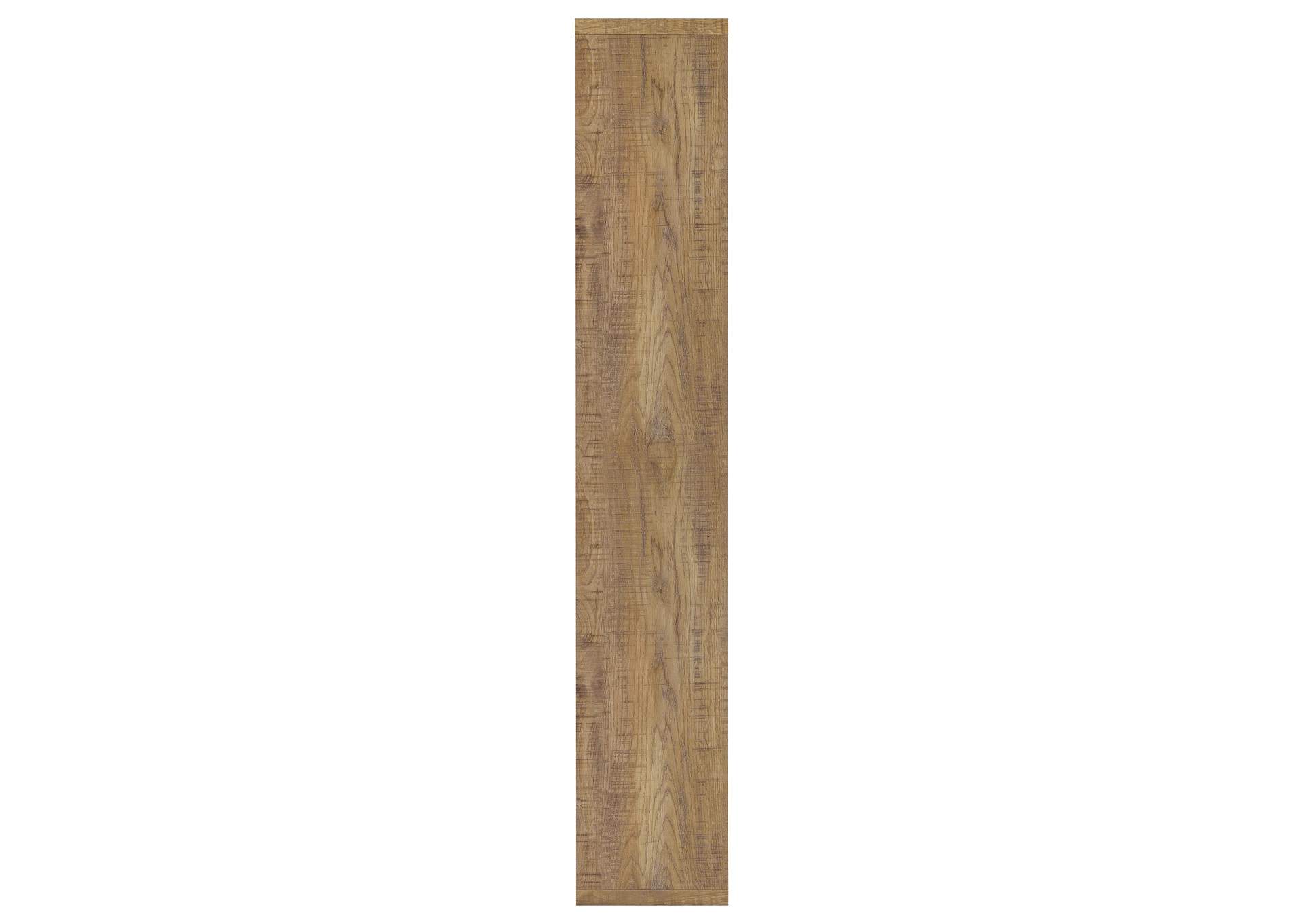 Theo 71-inch 6-shelf Bookshelf Mango image 9