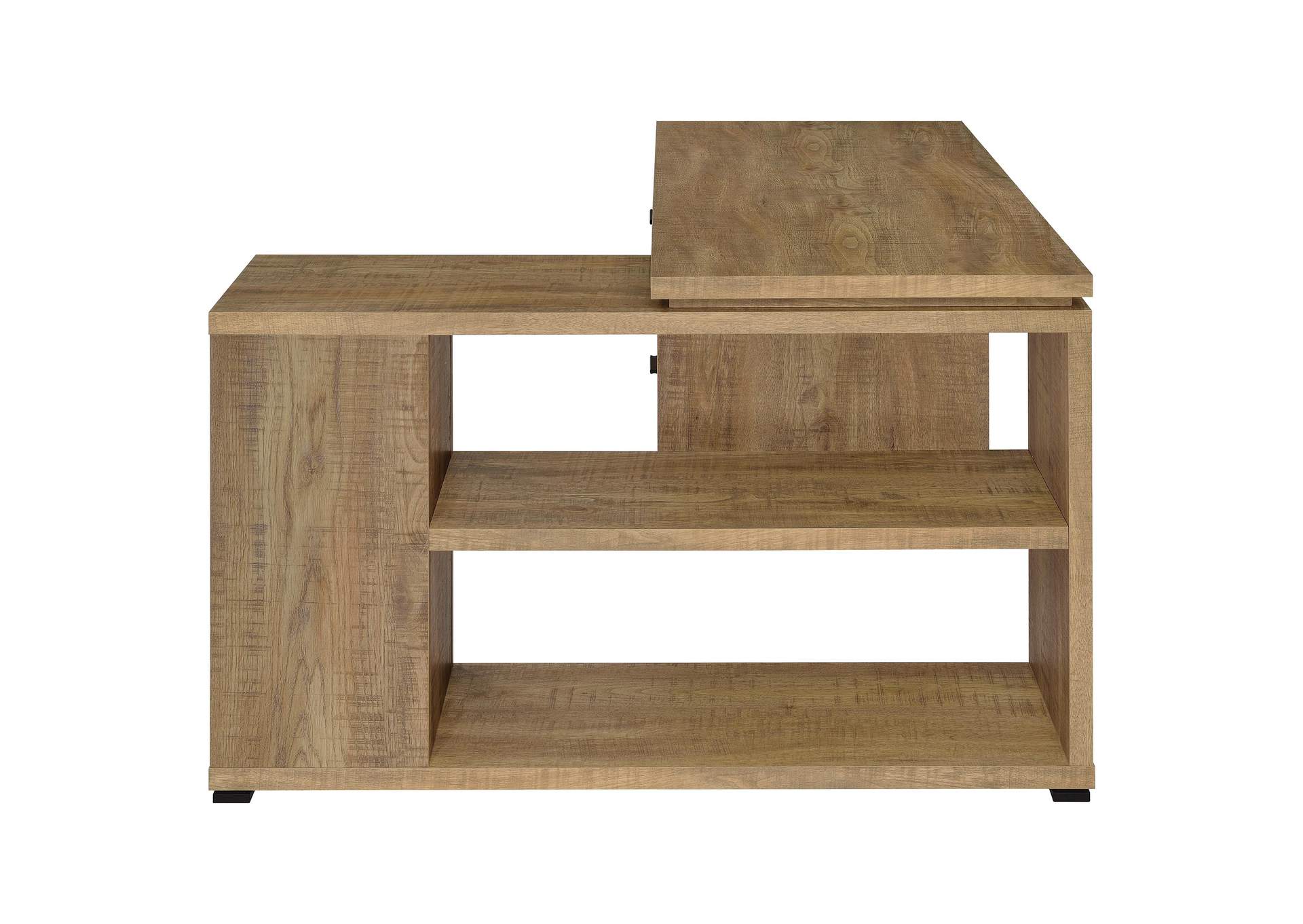 Yvette 60-inch 3-drawer L-Shape Computer Desk Mango image 9