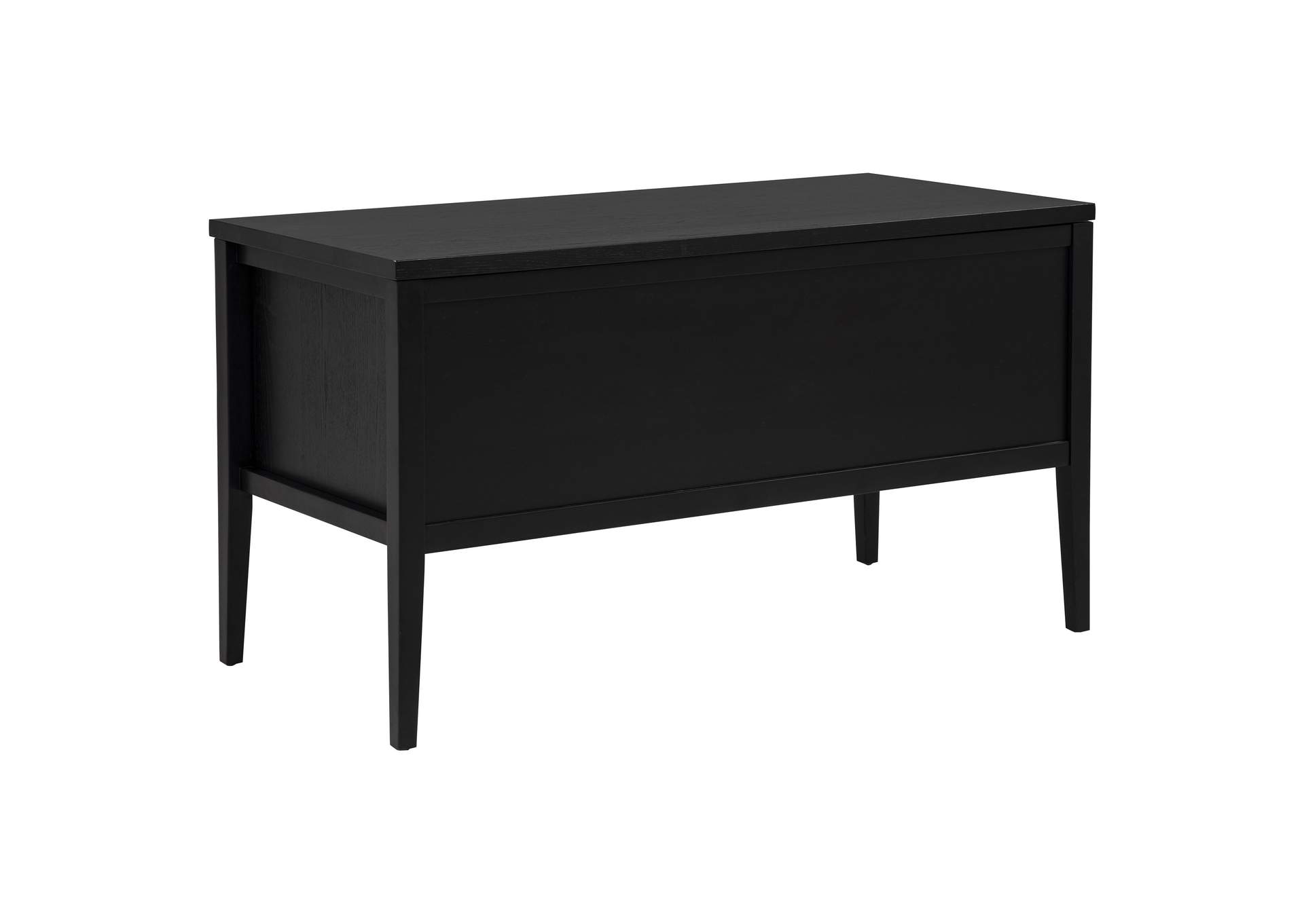Graham 54-inch 4-drawer Double Pedestal Lift Top Computer Desk Black image 9