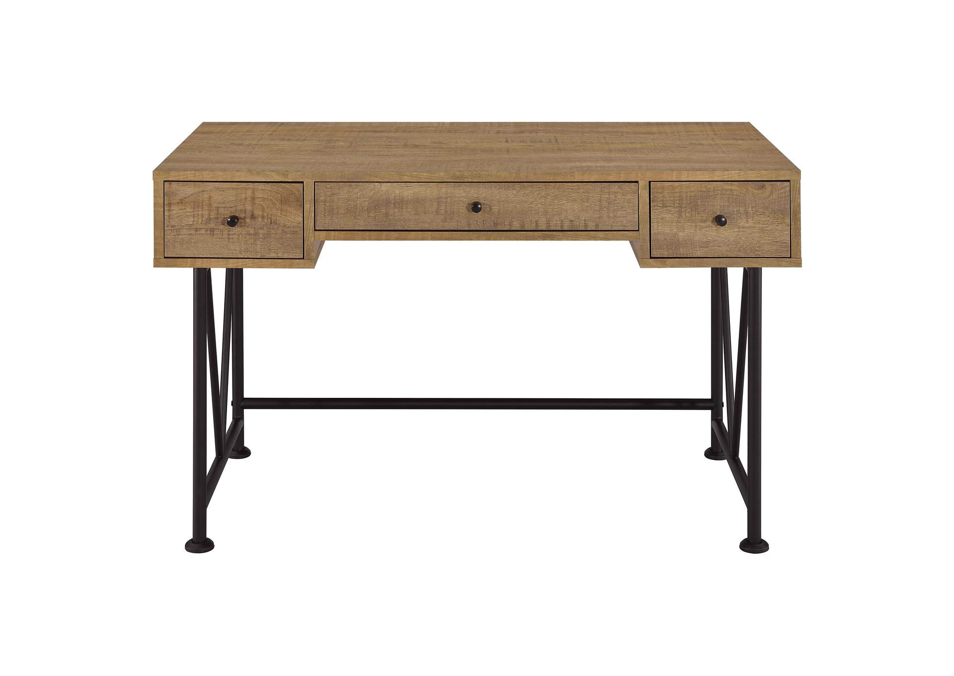 Analiese 47-inch 3-drawer Writing Desk Mango image 5