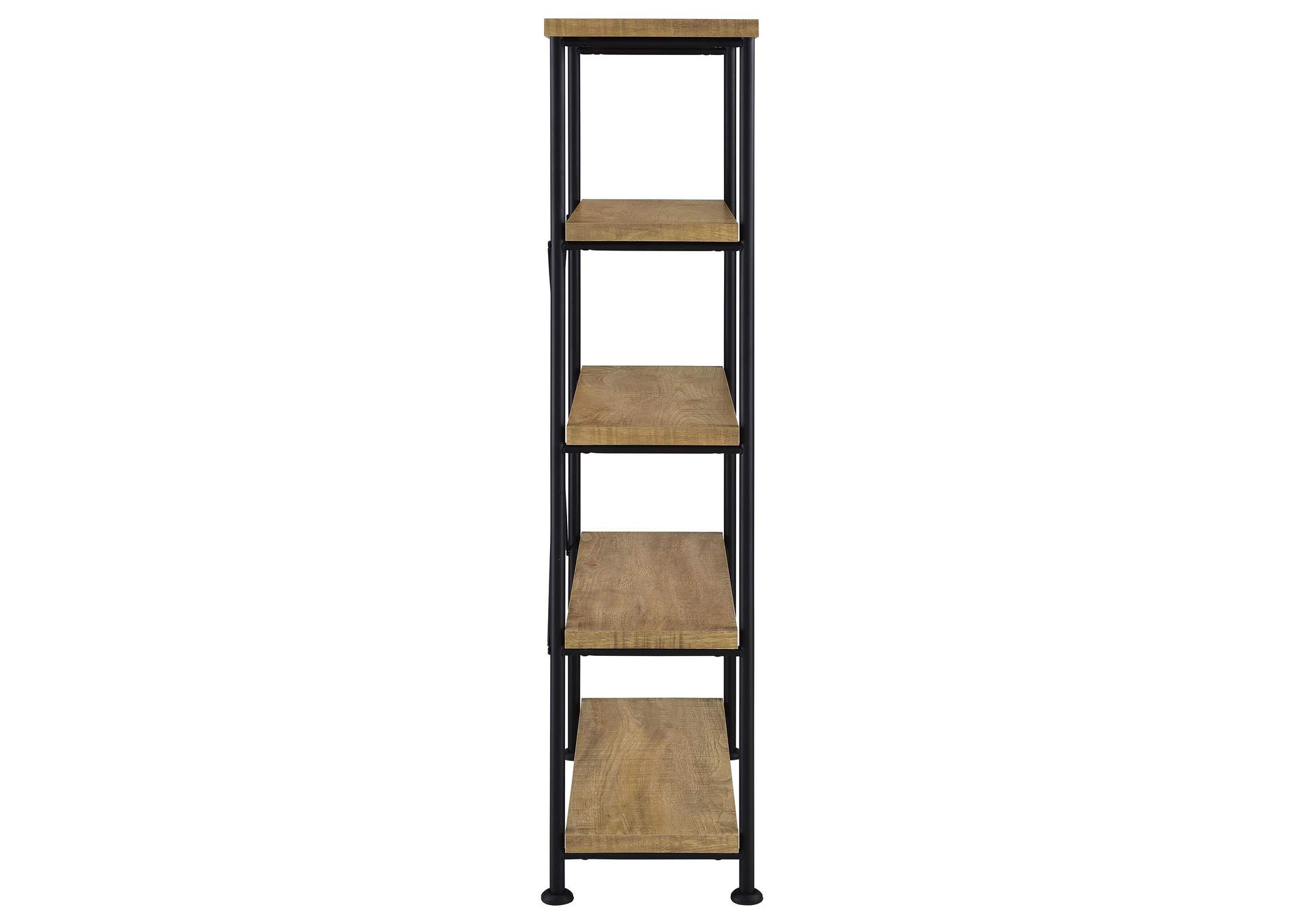Analiese 63-inch 4-shelf Bookshelf Mango image 9