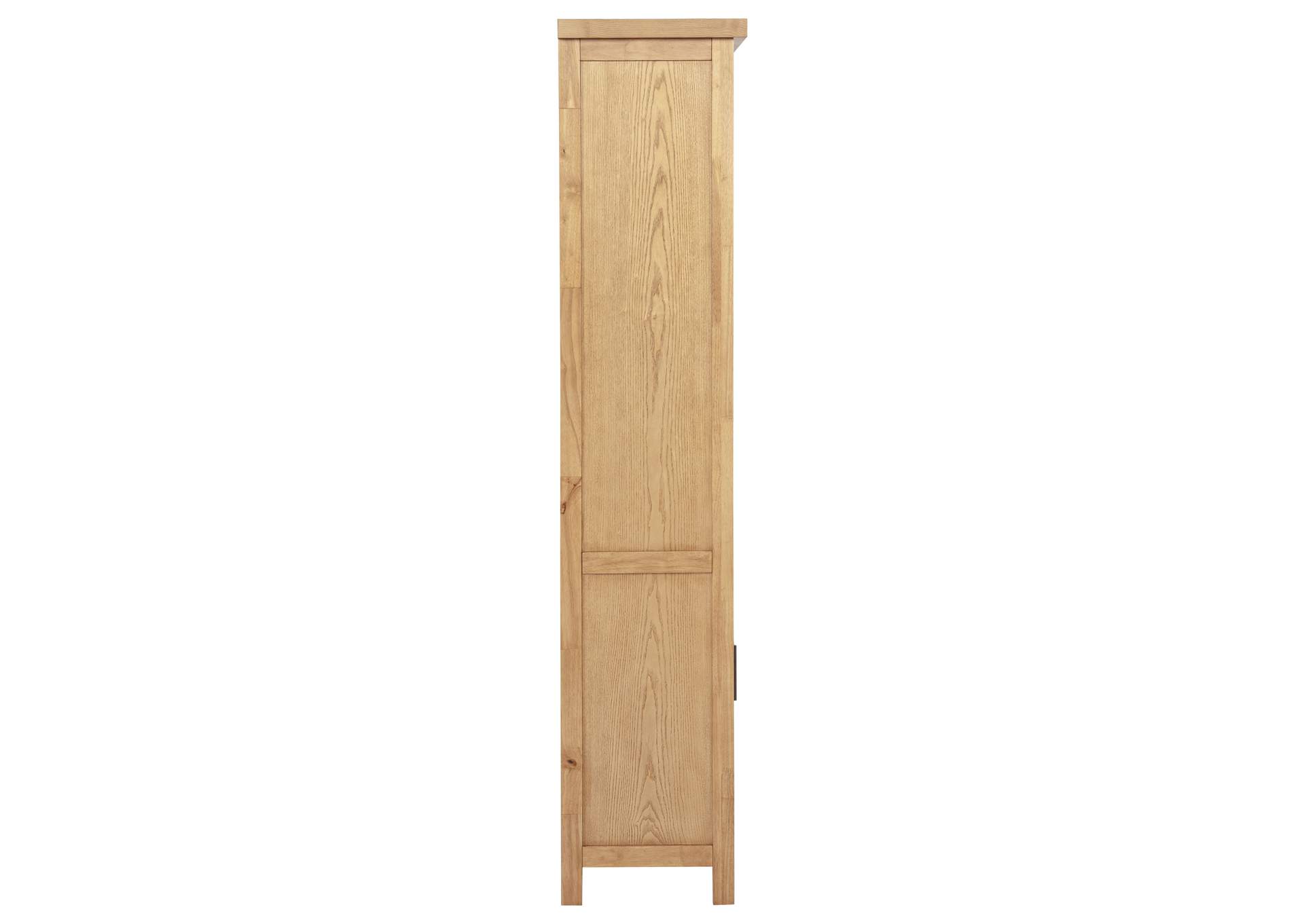 Vermes 72-inch 2-door Home Office Cabinet Bookcase Light Ash image 12