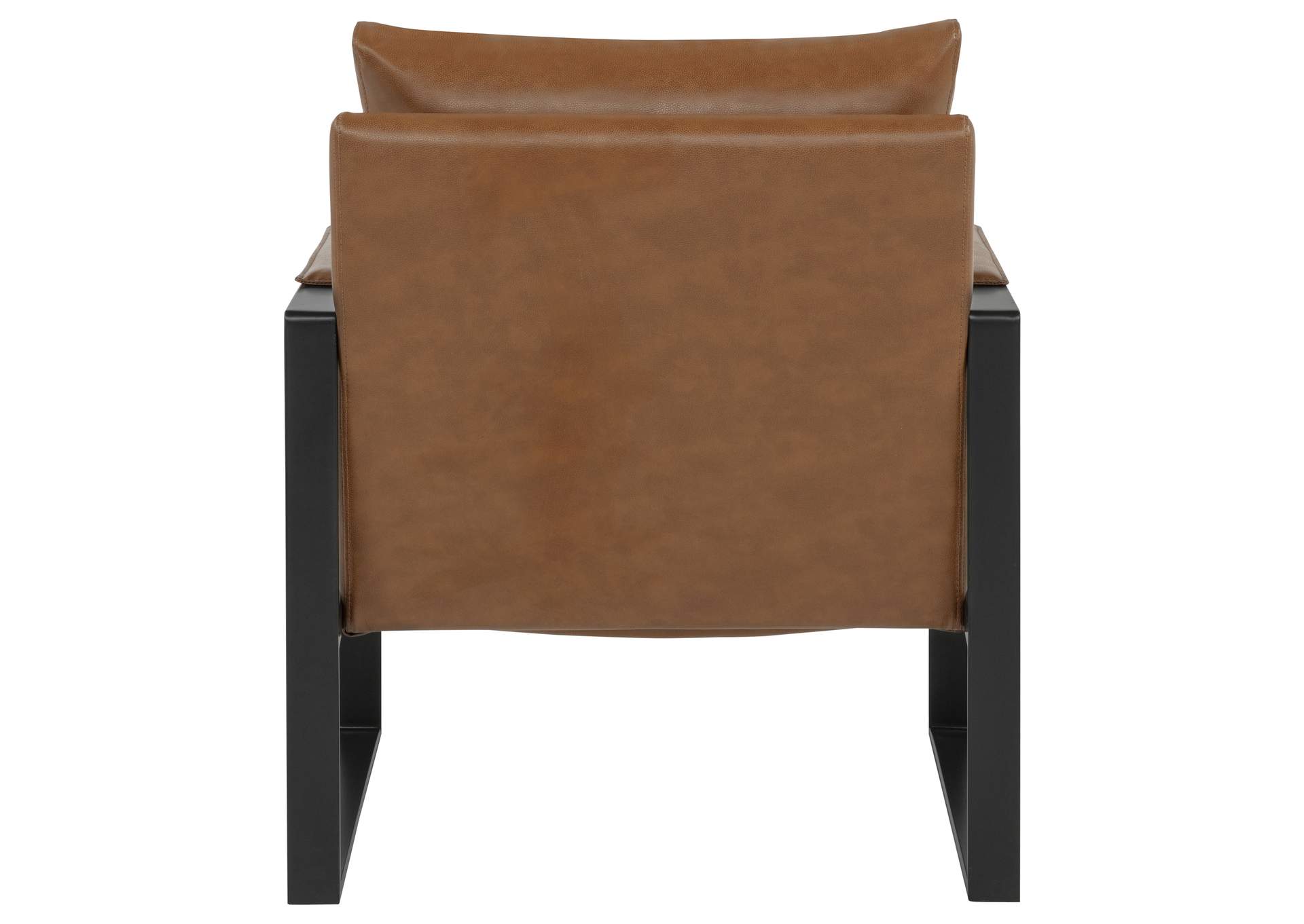 Rosalind Upholstered Track Arm Accent Chair Brown image 8