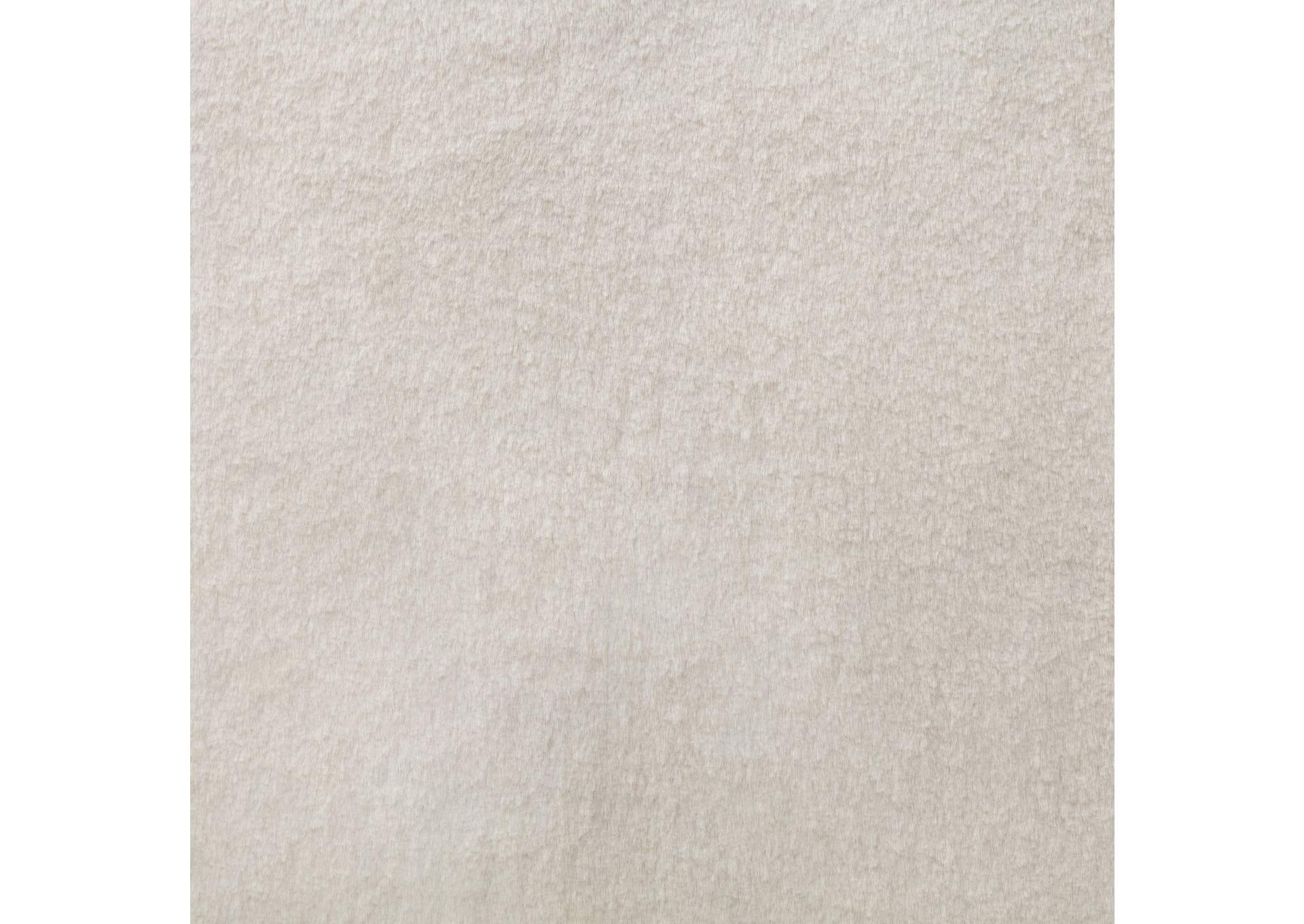 Thornton Faux Fur Upholstered Wingback Lounge Accent Chair Ivory image 11