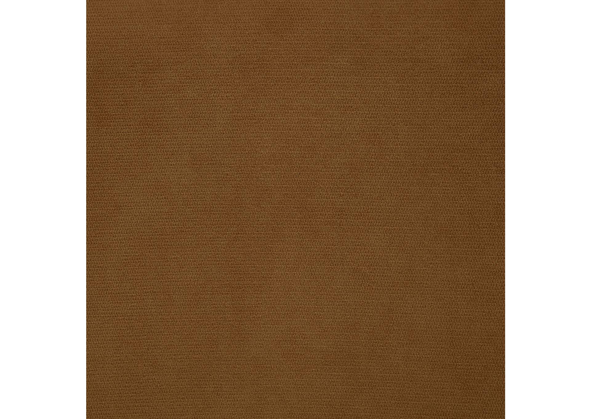 Iris Fabric Upholstered Swivel Accent Chair Rust image 11