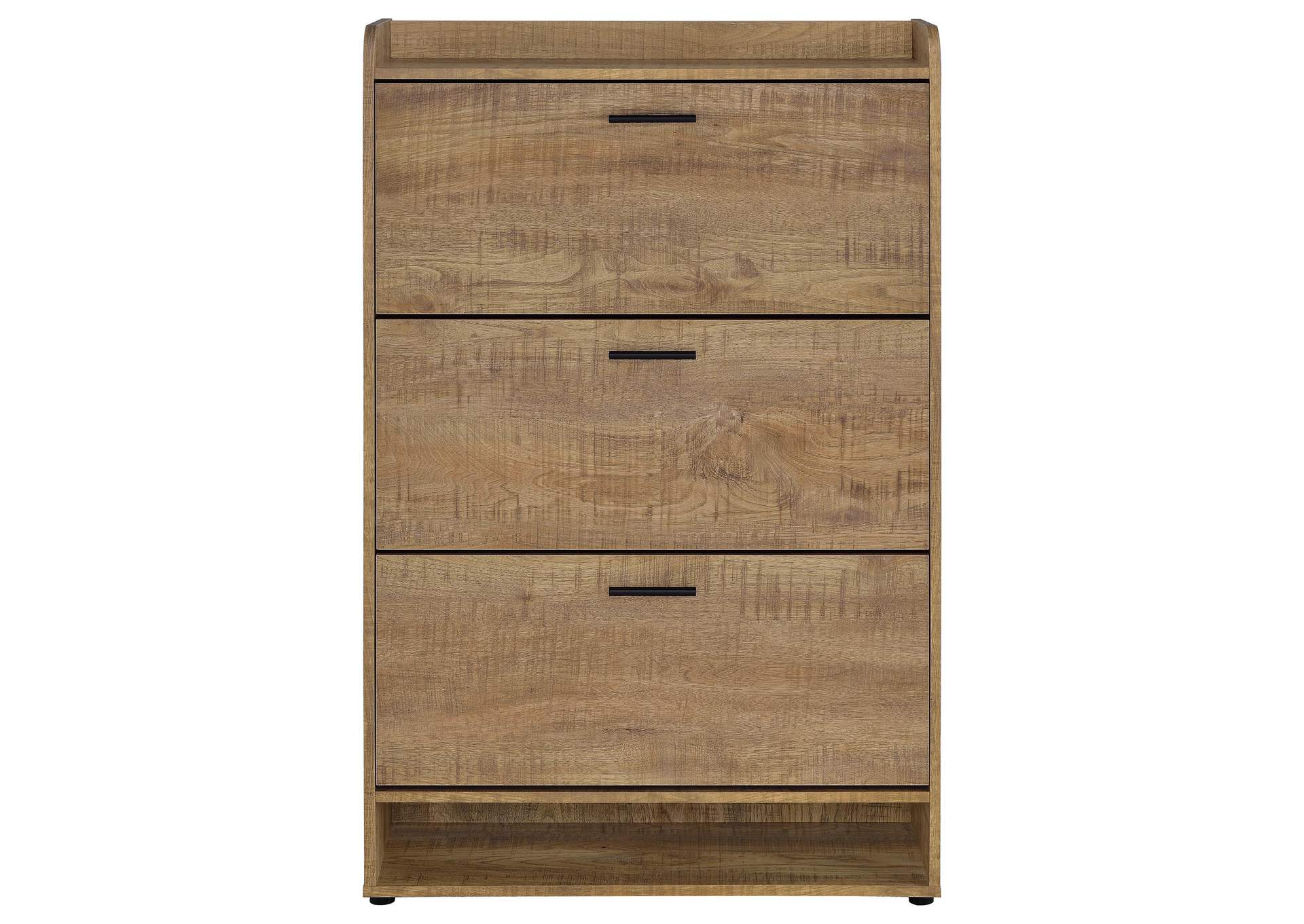 Denia 3-tier Engineered Wood Shoe Cabinet Mango image 6