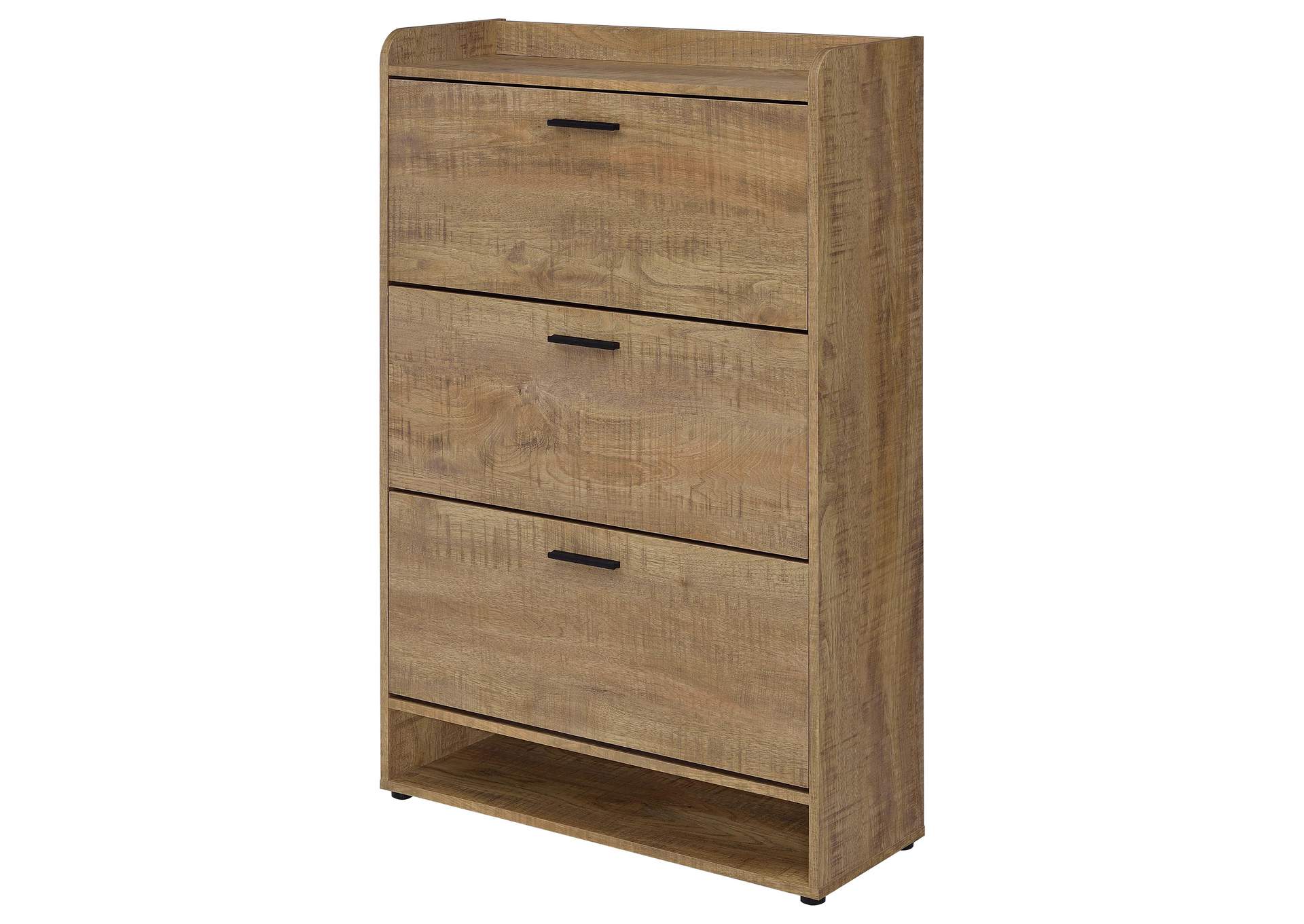 Denia 3-tier Engineered Wood Shoe Cabinet Mango image 7