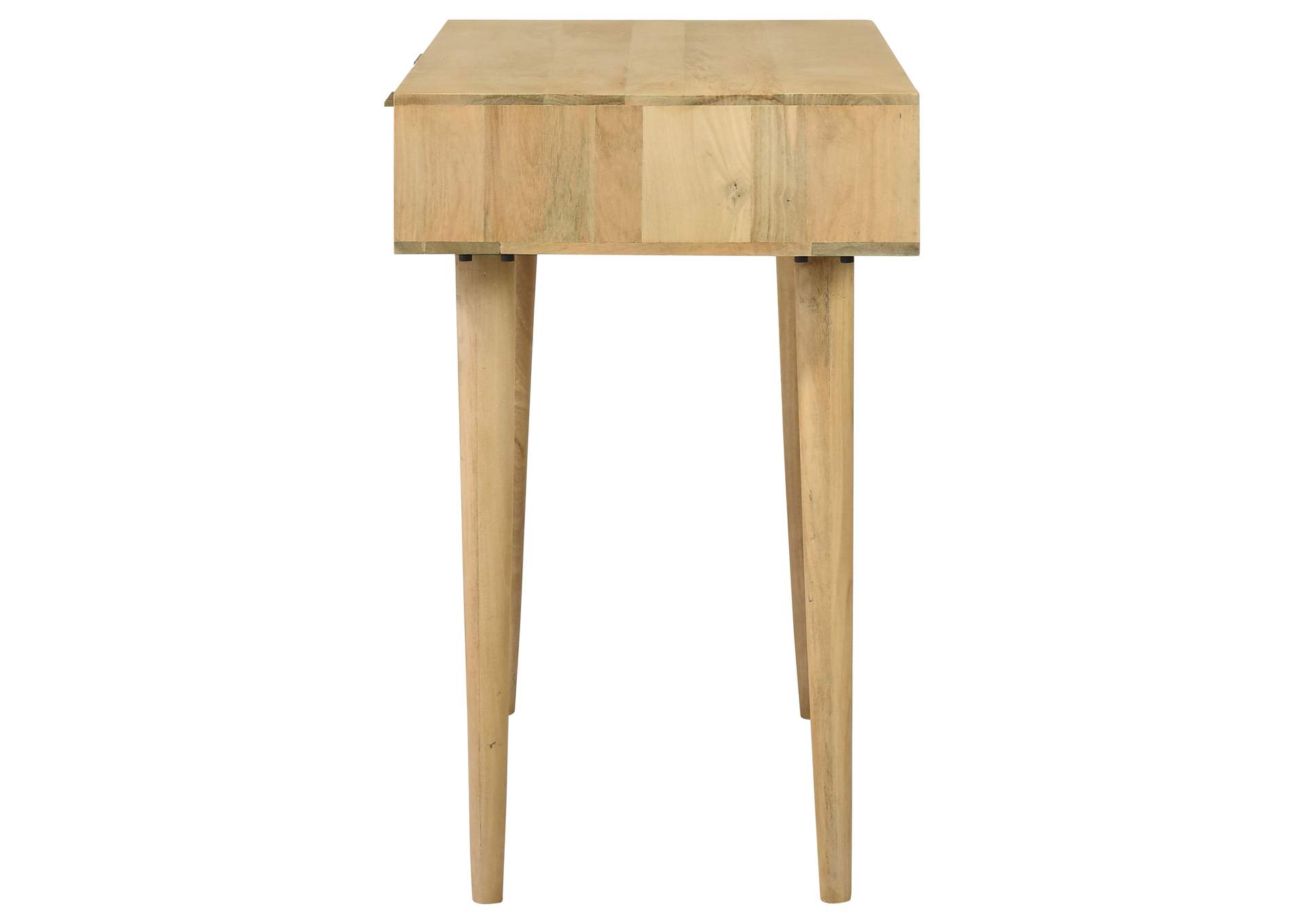 Zamora Rectangular 2-drawer Accent Writing Desk Natural