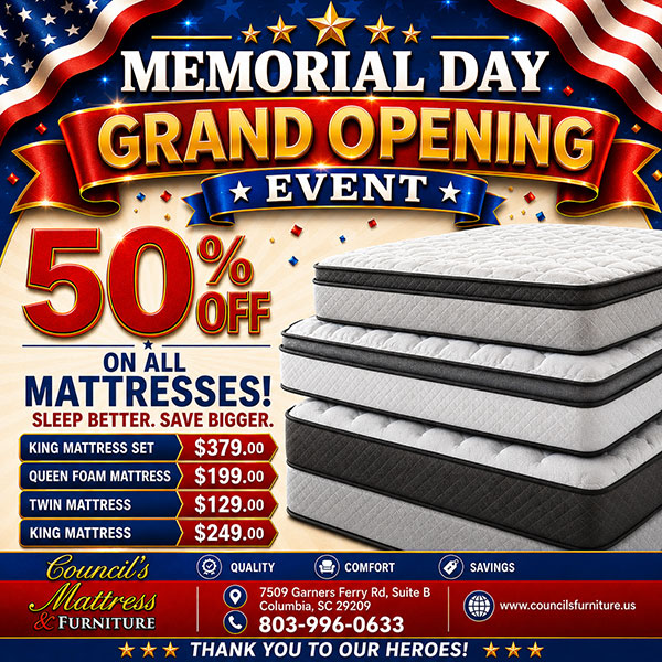 Memorial Day Savings Event - Ad 2