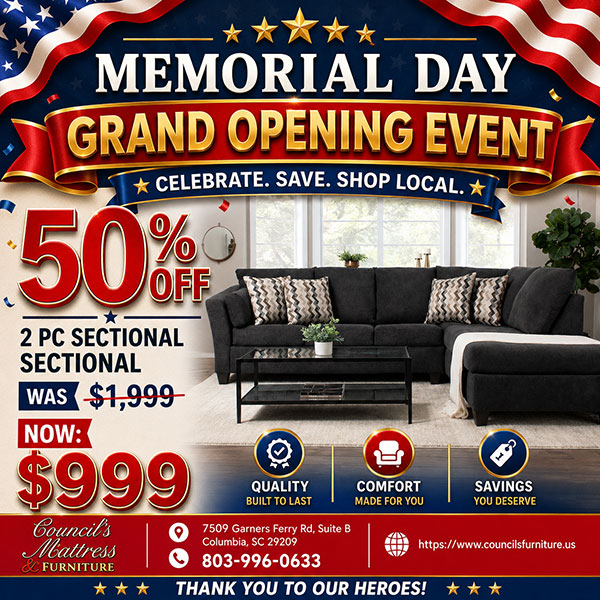 Memorial Day Savings Event - Ad 10