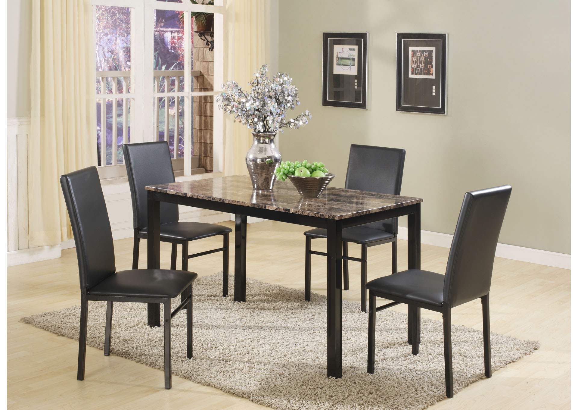 Aiden 5 Piece Dinette image 3