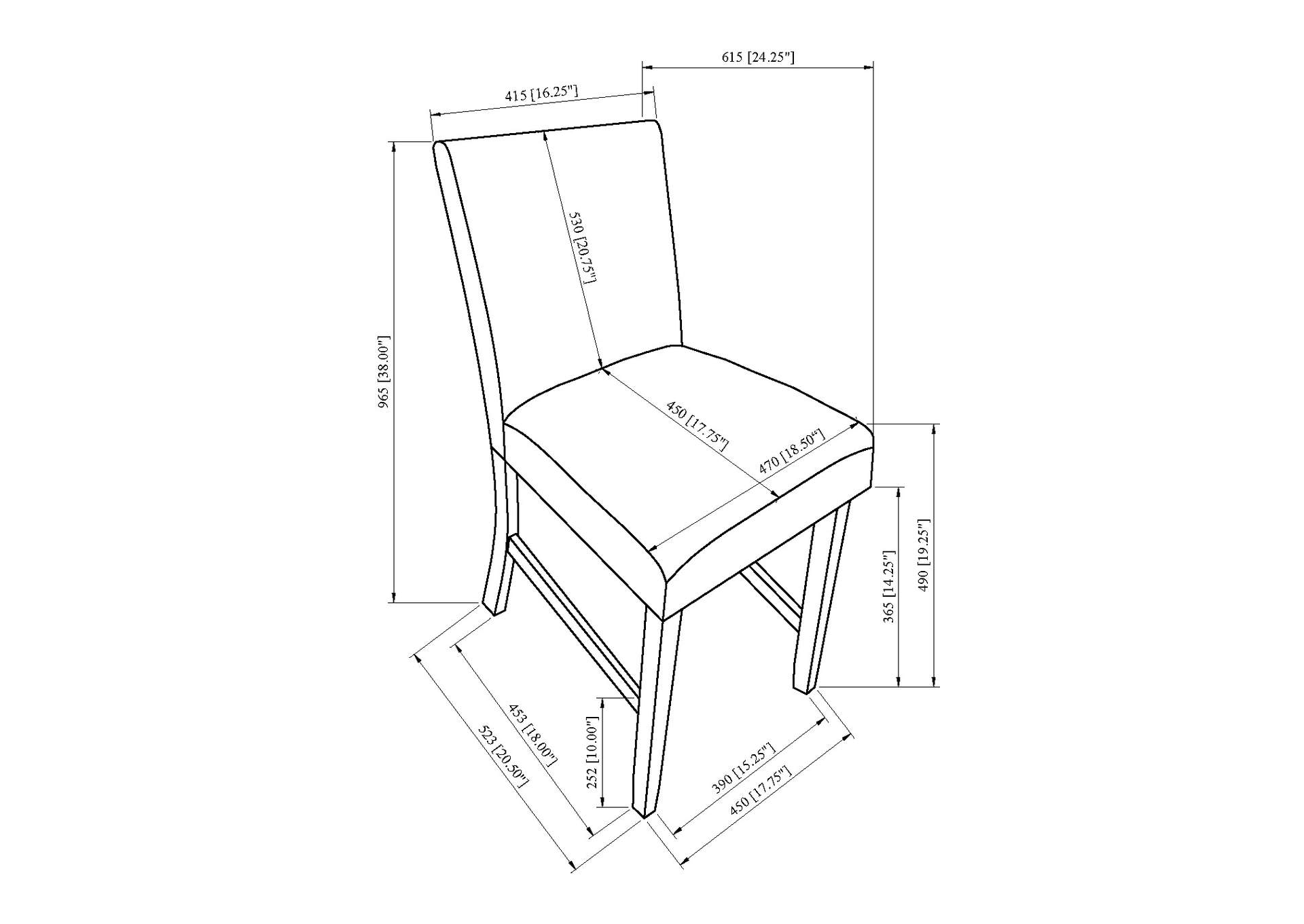 PARKSIDE DINING CHAIR - DOVE image 8