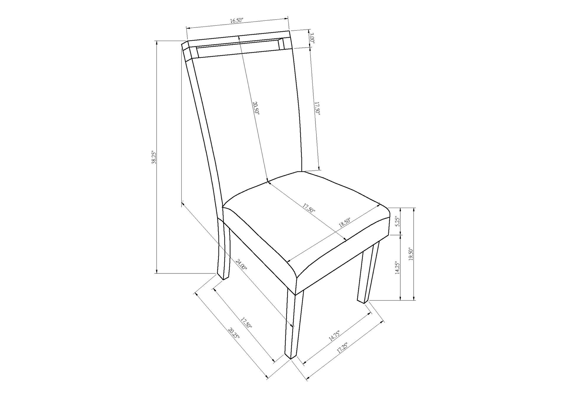 JULES SIDE CHAIR image 8