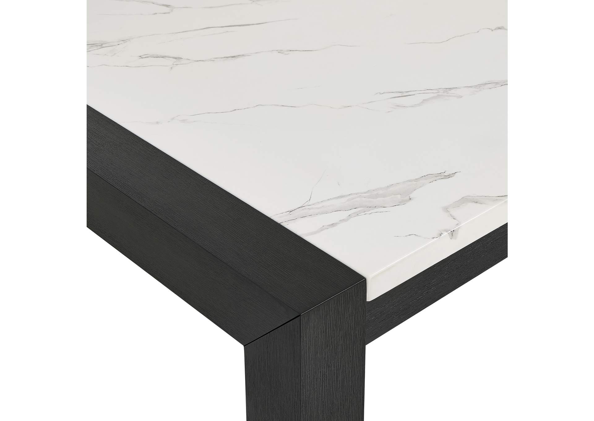 JULES FAUX MARBLE DINING TABLE image 5