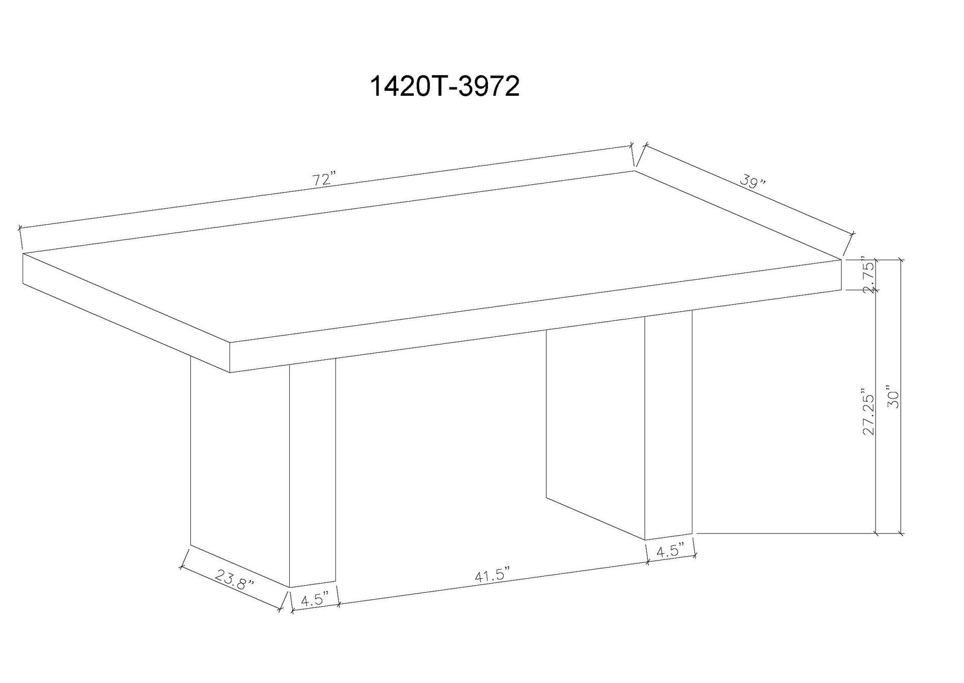 VEGA 5-PIECE DINING SET image 9