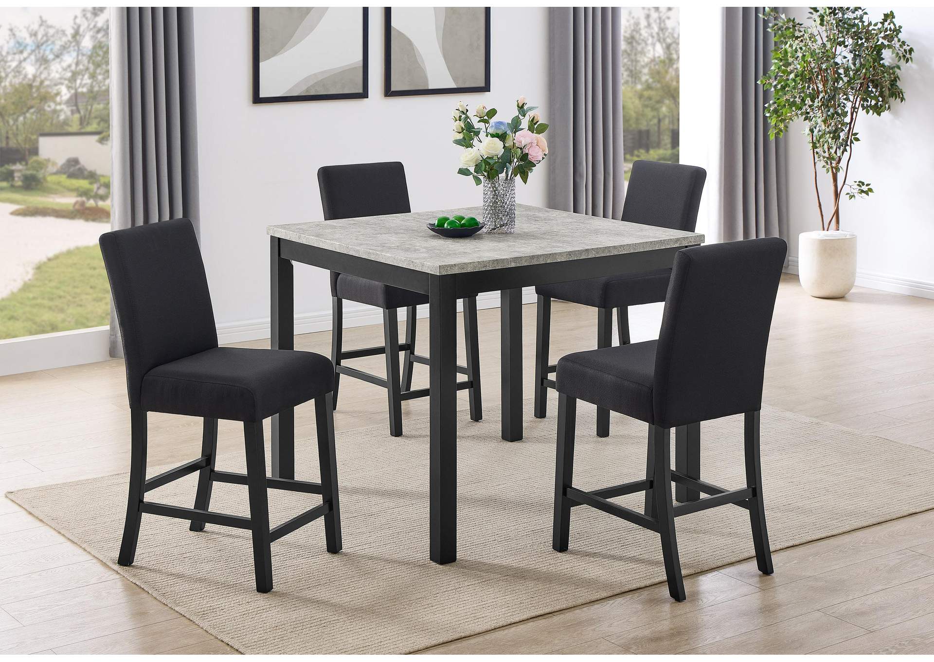 LENNON 5-PACK CONTR HEIGHT SET-CONCRETE image 1