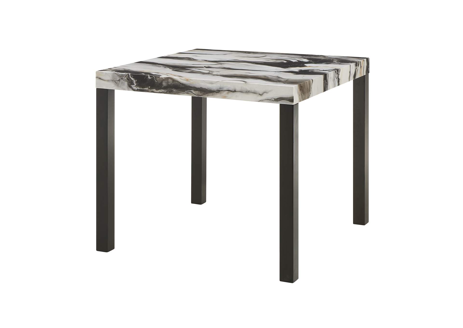 VEGA FAUX MARBLE COUNTER HEIGHT TABLE image 1