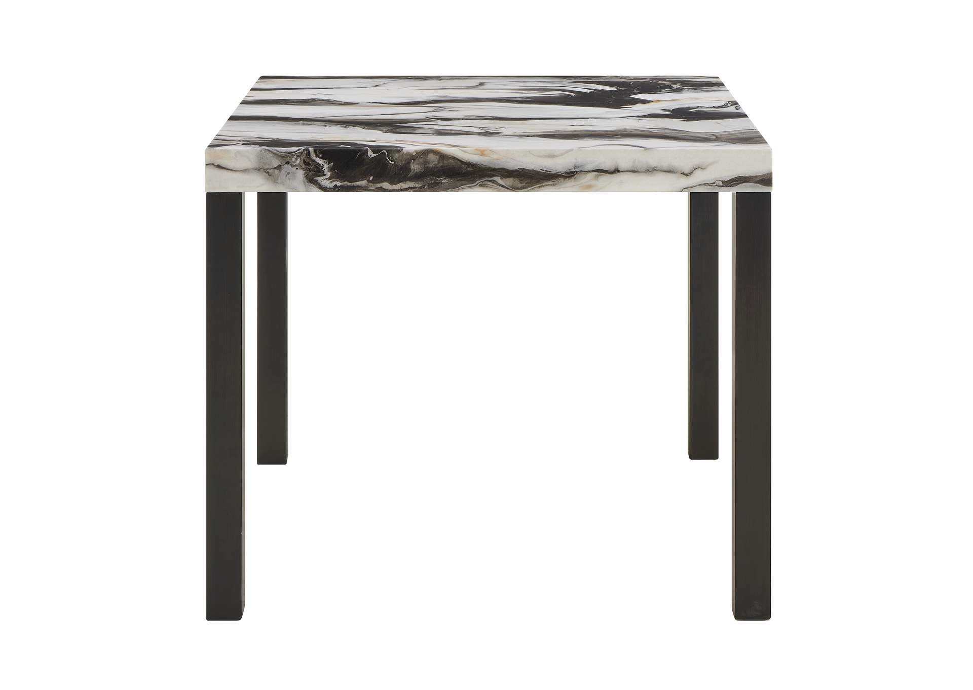 VEGA FAUX MARBLE COUNTER HEIGHT TABLE image 4