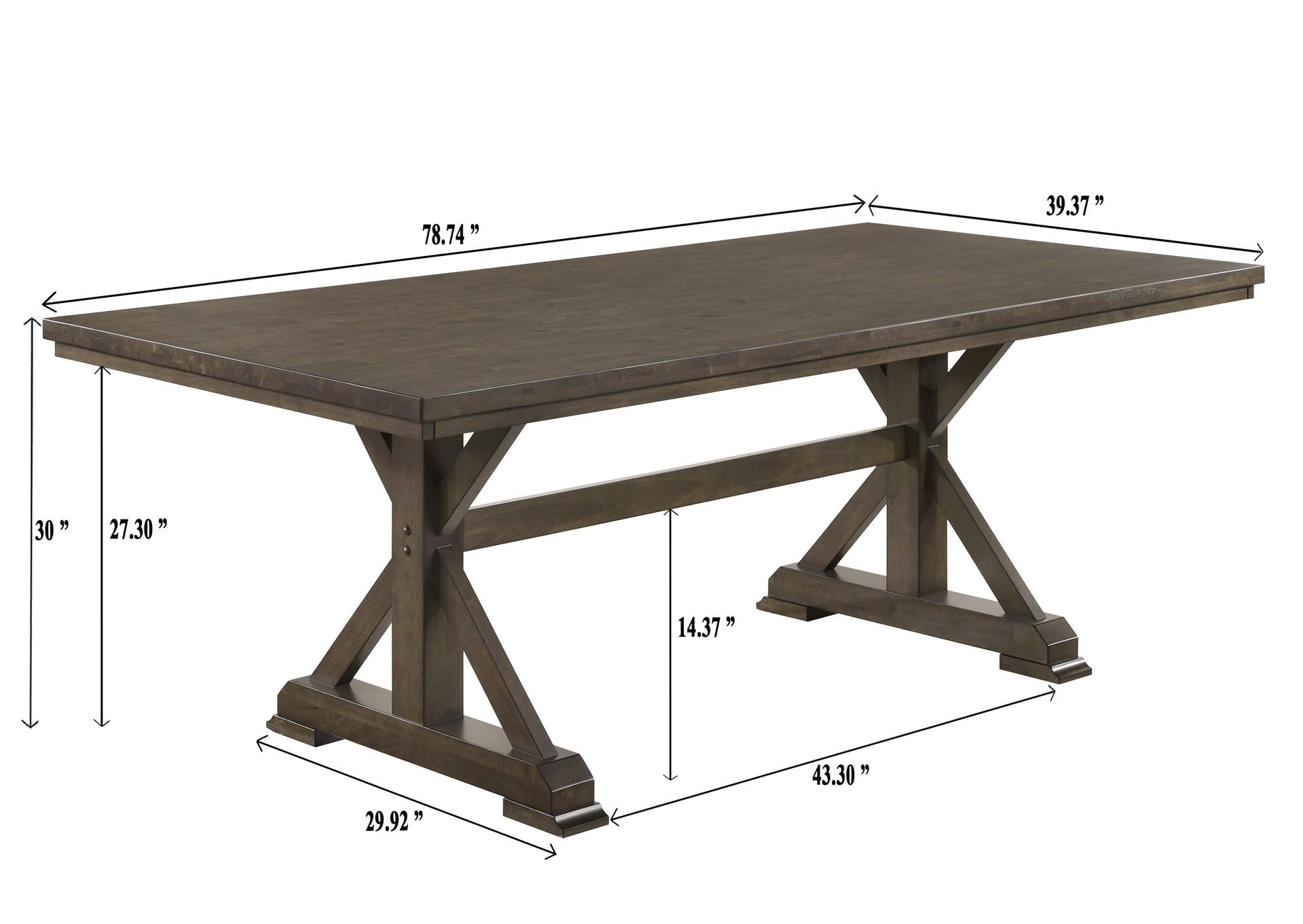 LLOYD RECT DINING TABLE image 9