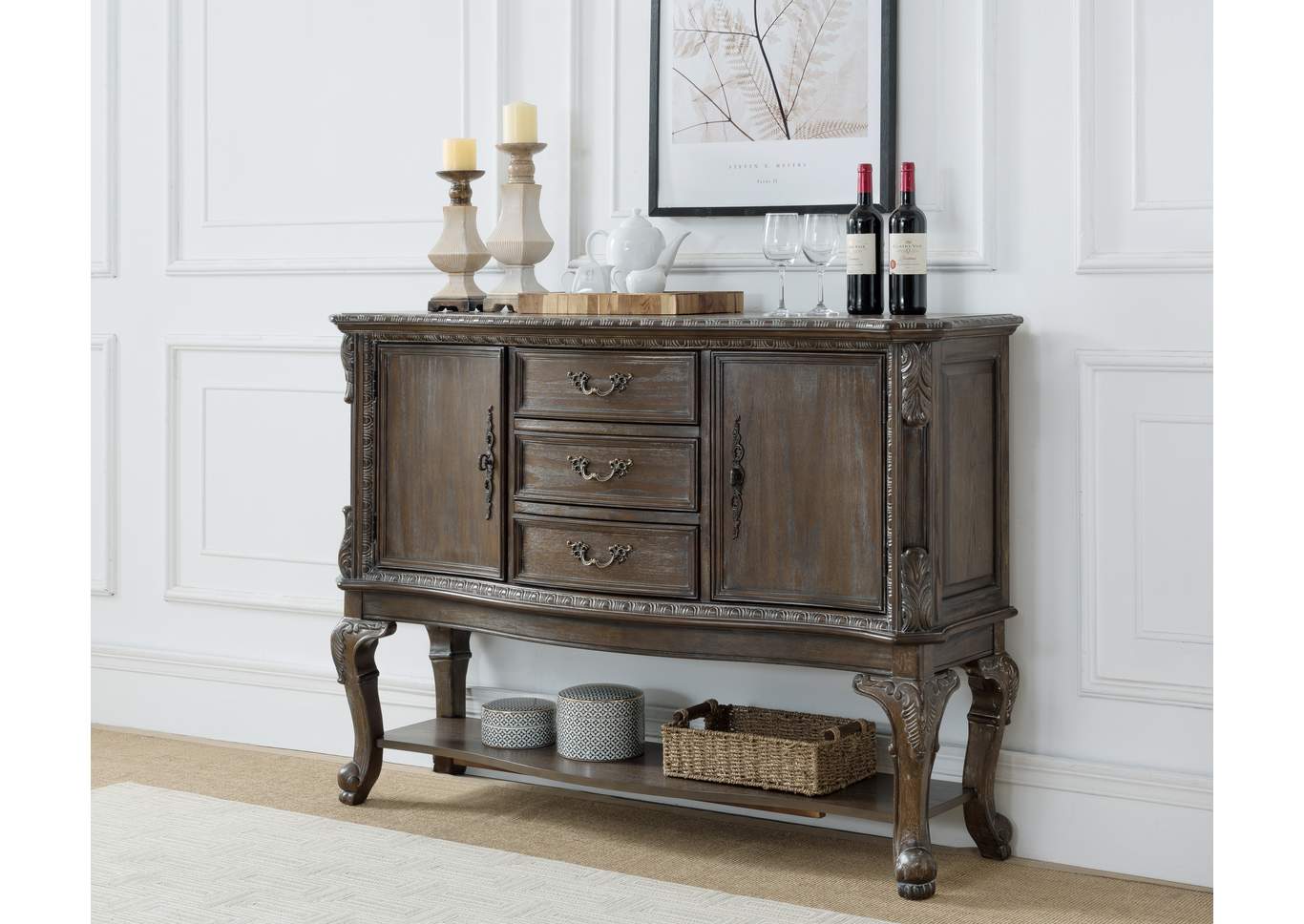 Kiera Side Board Grey image 1