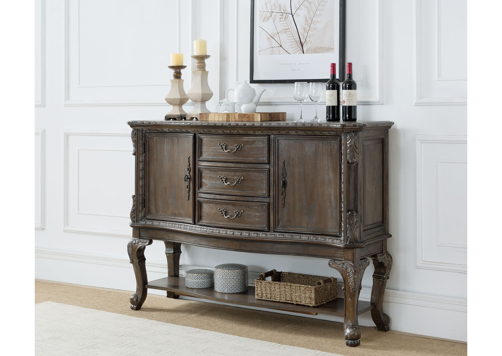 Kiera Side Board Grey image 3