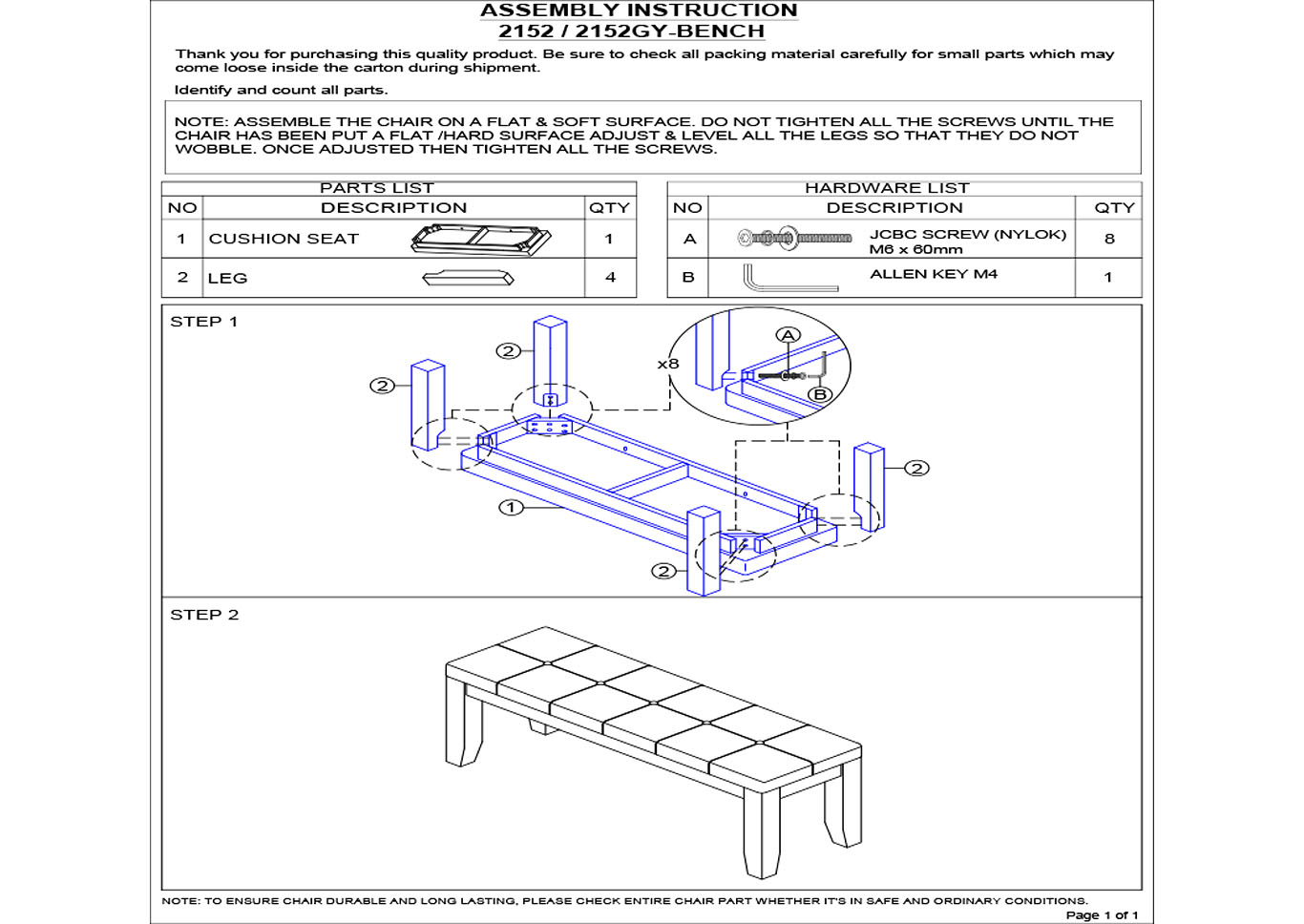 Bardstown Bench image 3