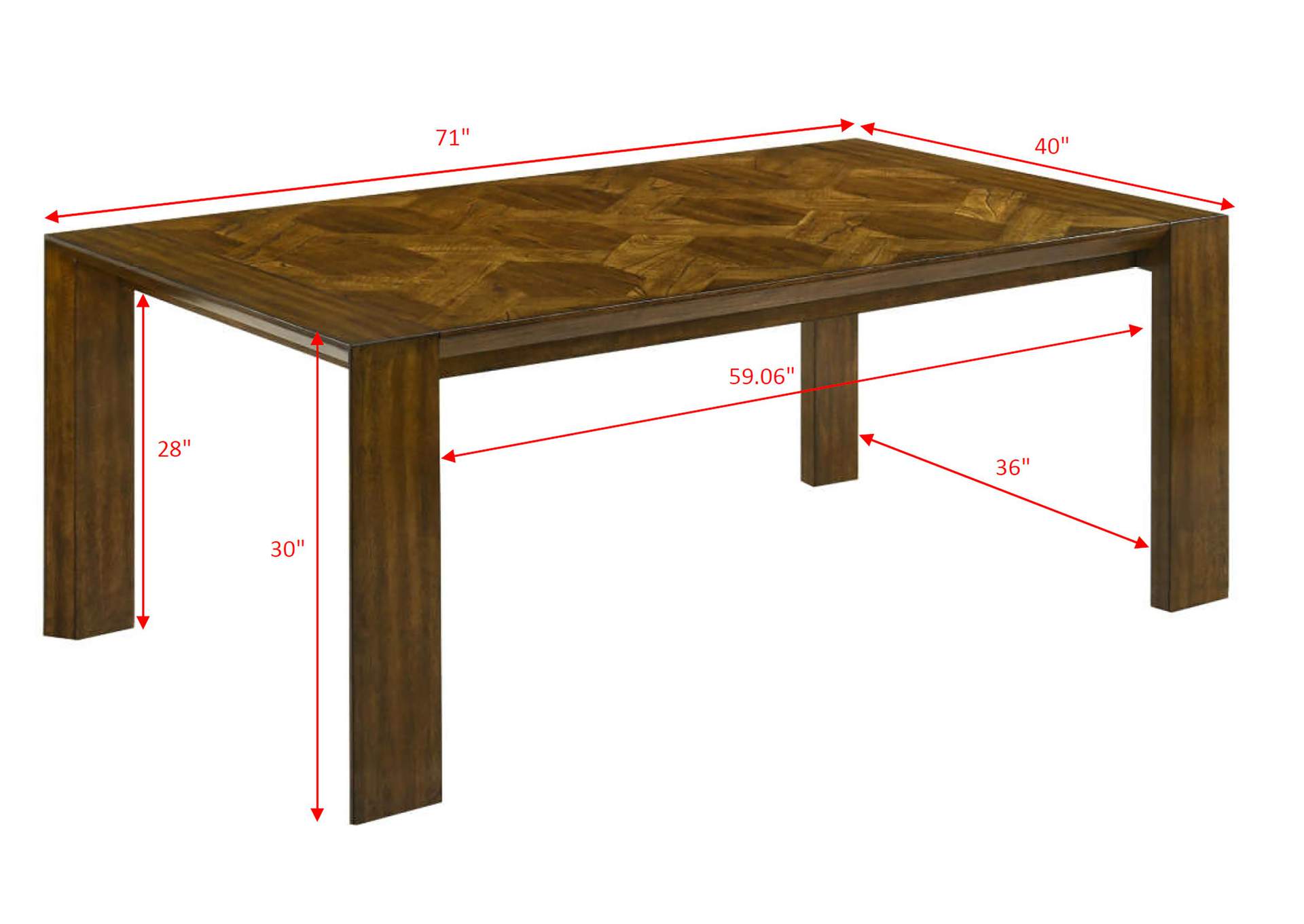 HOLLISTER 6-PIECE DINING SET image 11