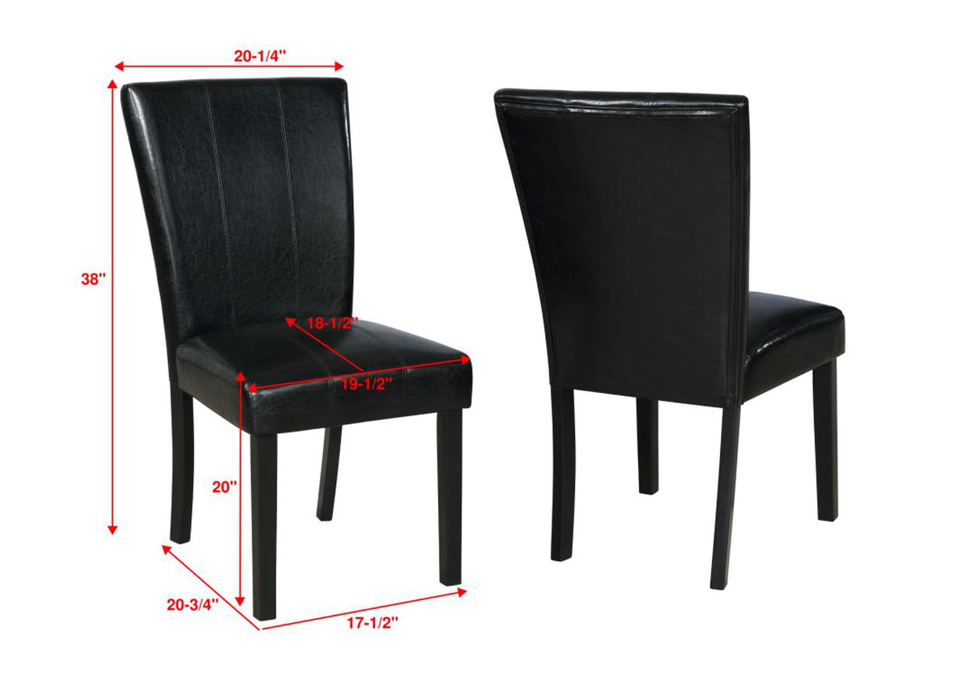 Ferrara Side Chair Black image 4