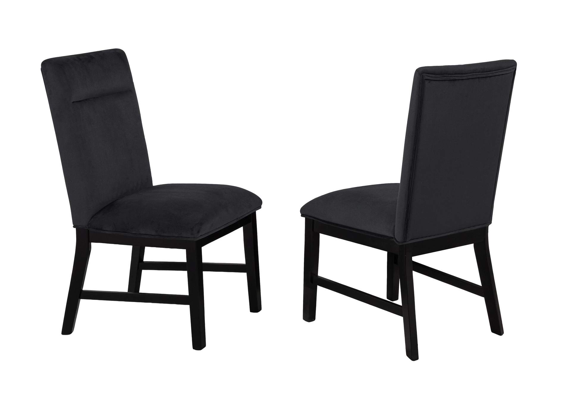 SEBASTIAN SIDE CHAIR - BLACK image 1