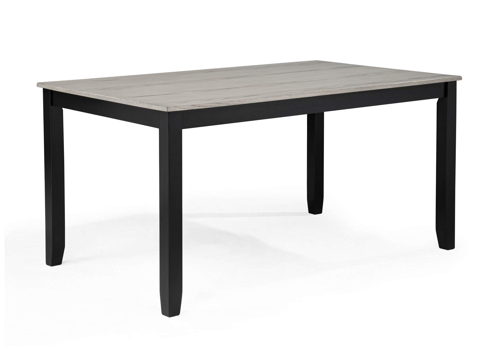 LESTER 6-PACK DINING W/BENCH - LIGHT GRAY image 3