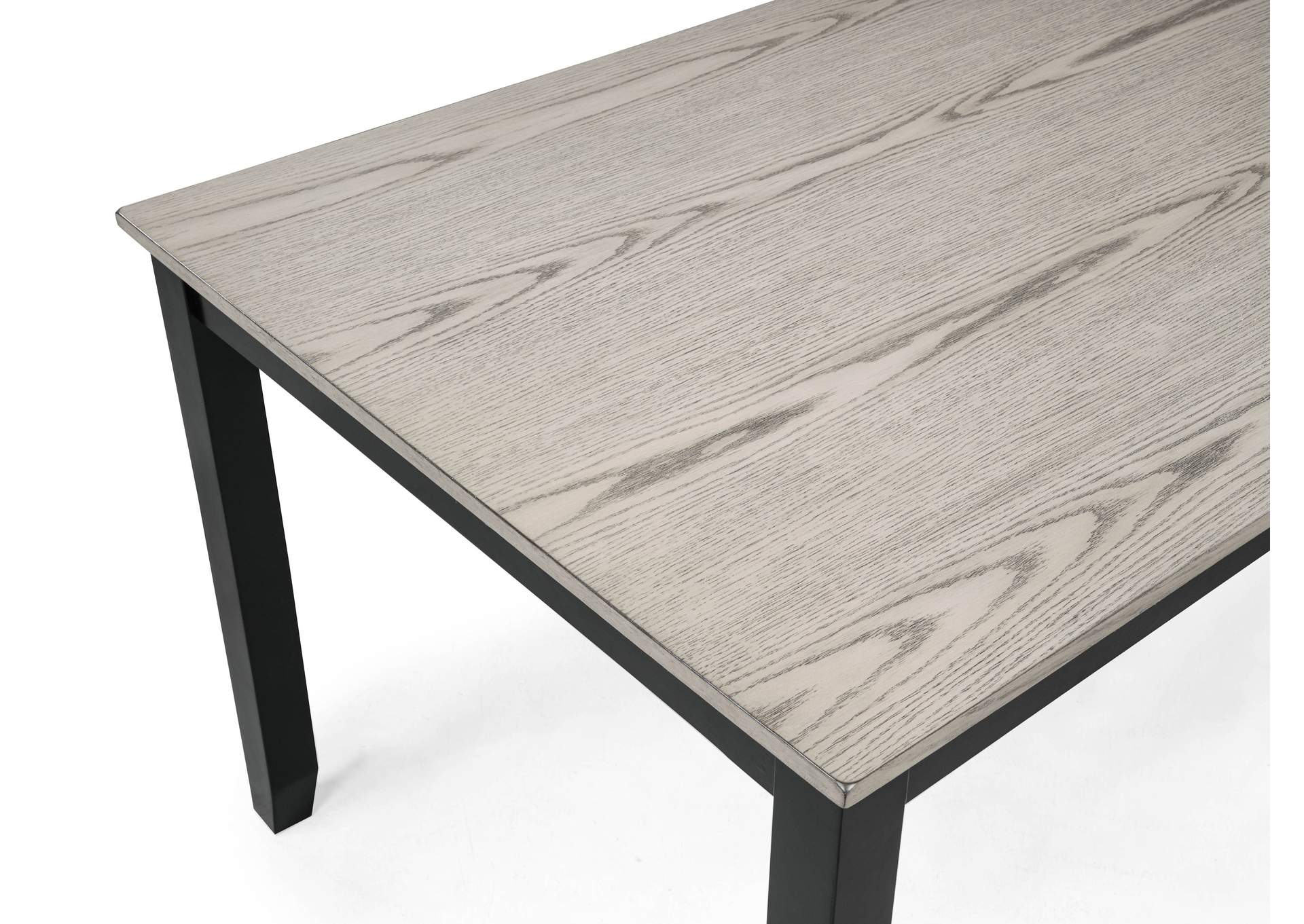 LESTER 6-PACK DINING W/BENCH - LIGHT GRAY image 4