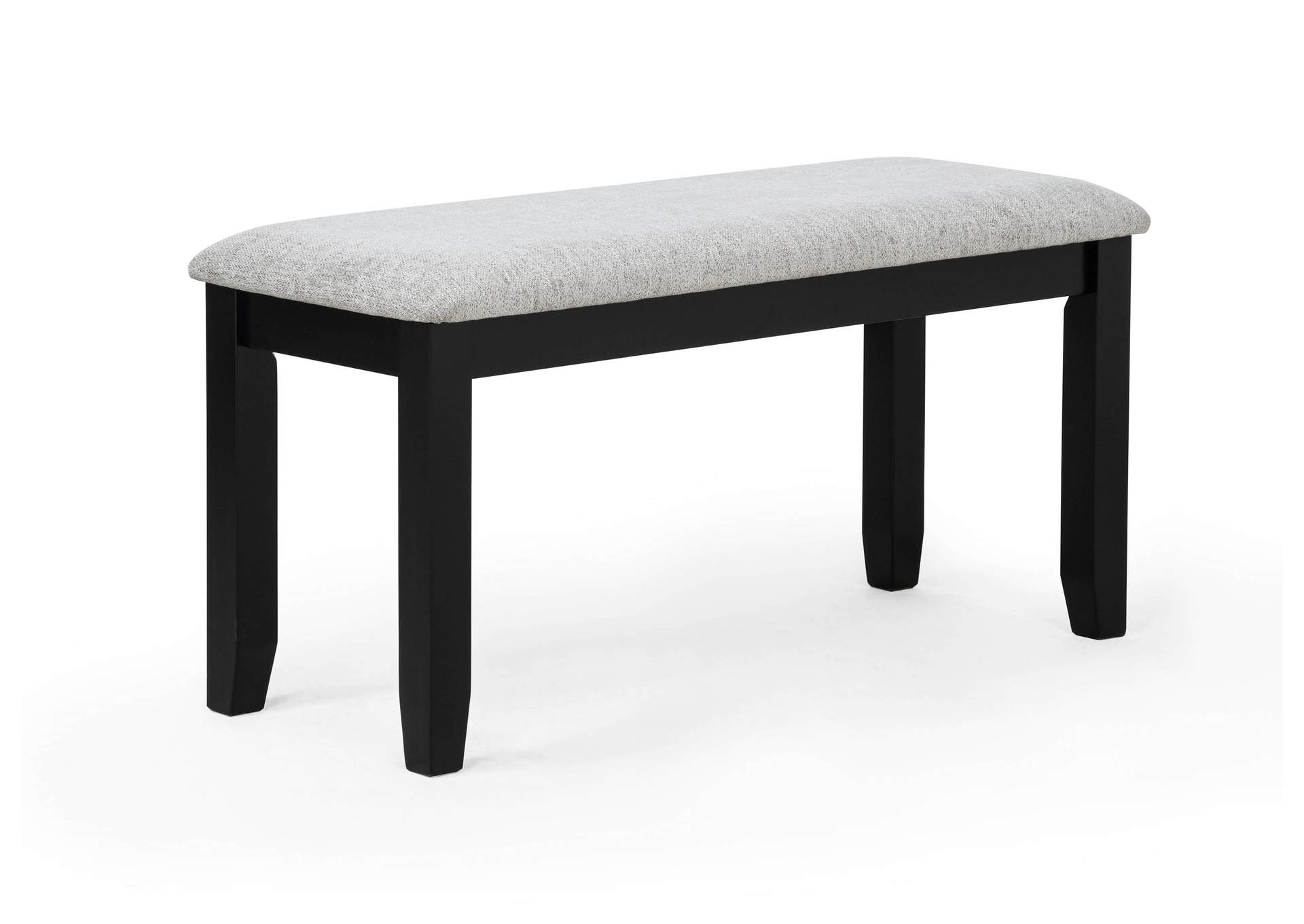 LESTER 6-PACK DINING W/BENCH - LIGHT GRAY image 7