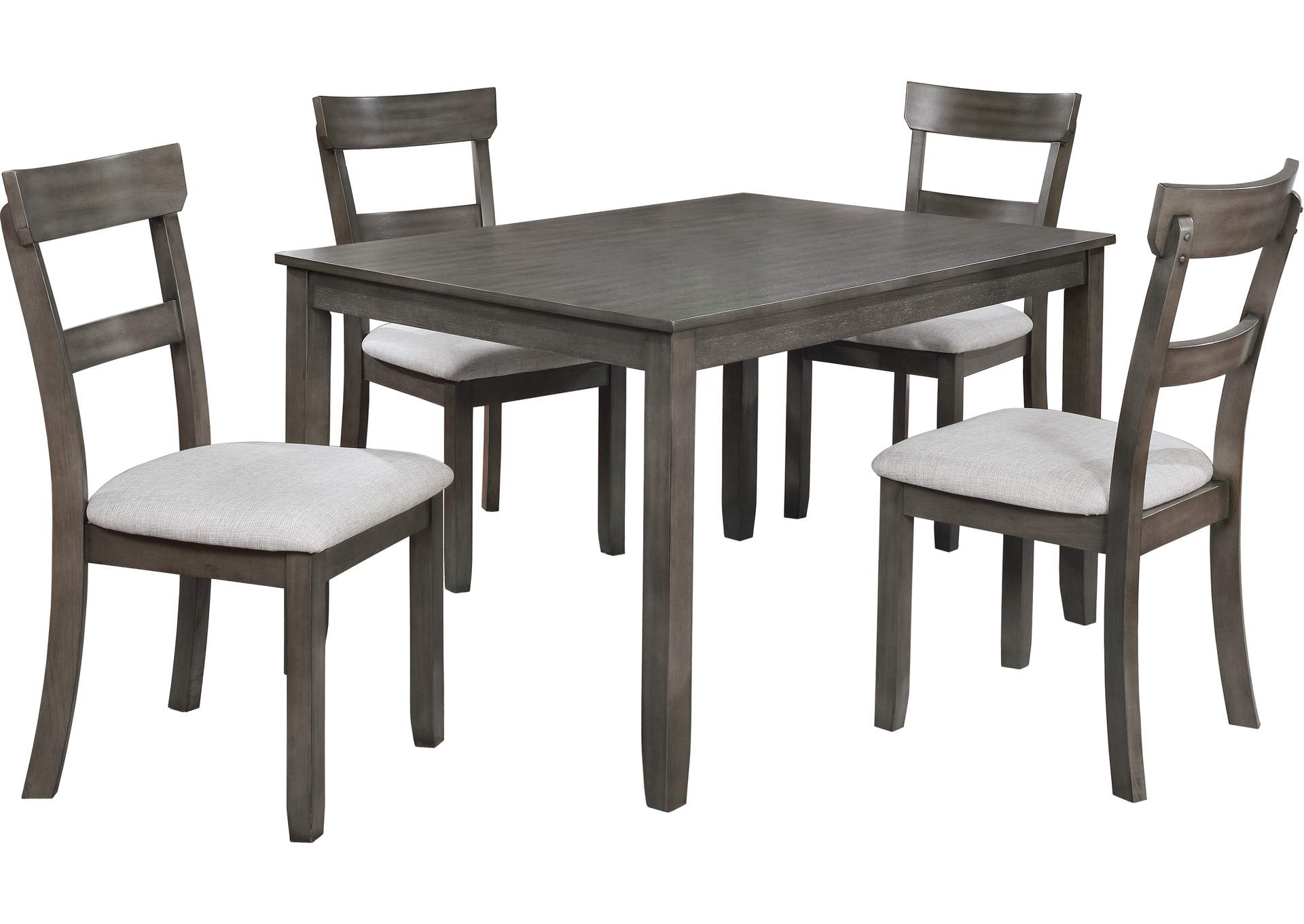 Henderson 5 Piece Dinette Set Grey image 4