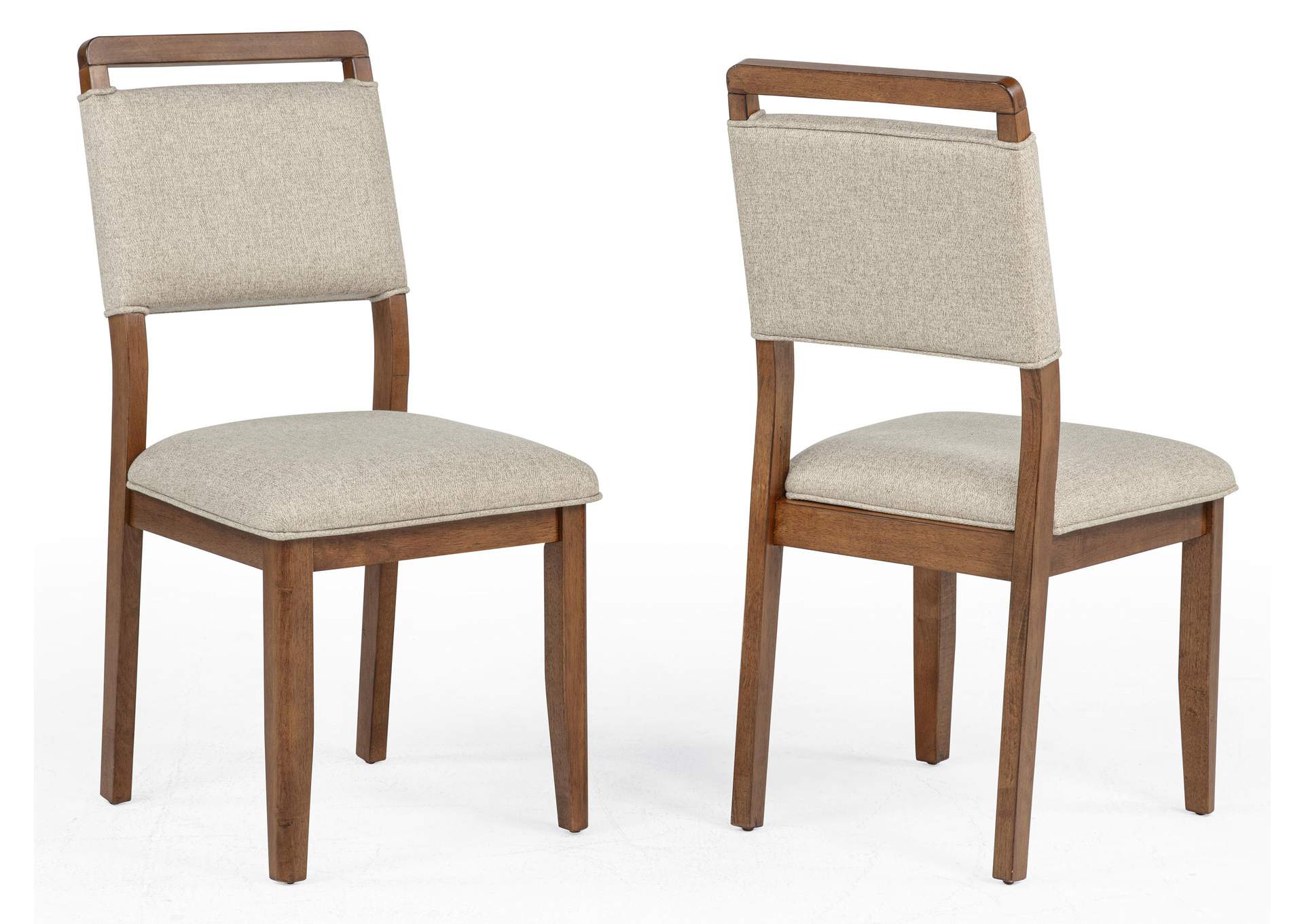 BLANCHE SIDE CHAIR - BROWN image 1