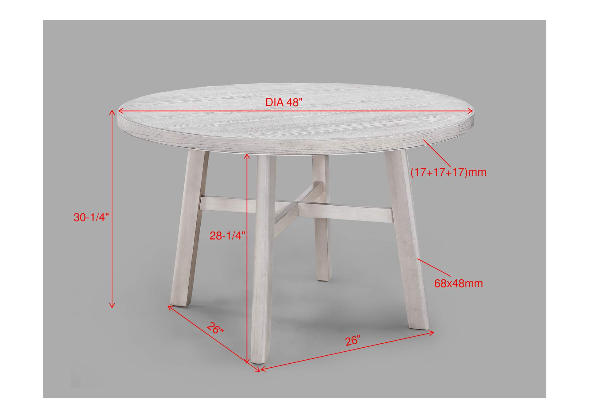 BLANCHE ROUND DINING TABLE image 5