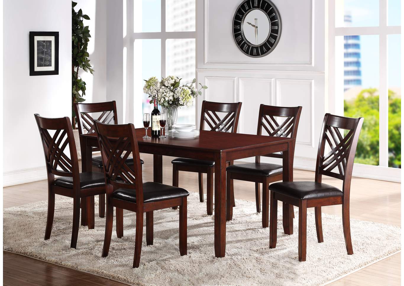 Eloise 7 Piece Dinette Set image 1