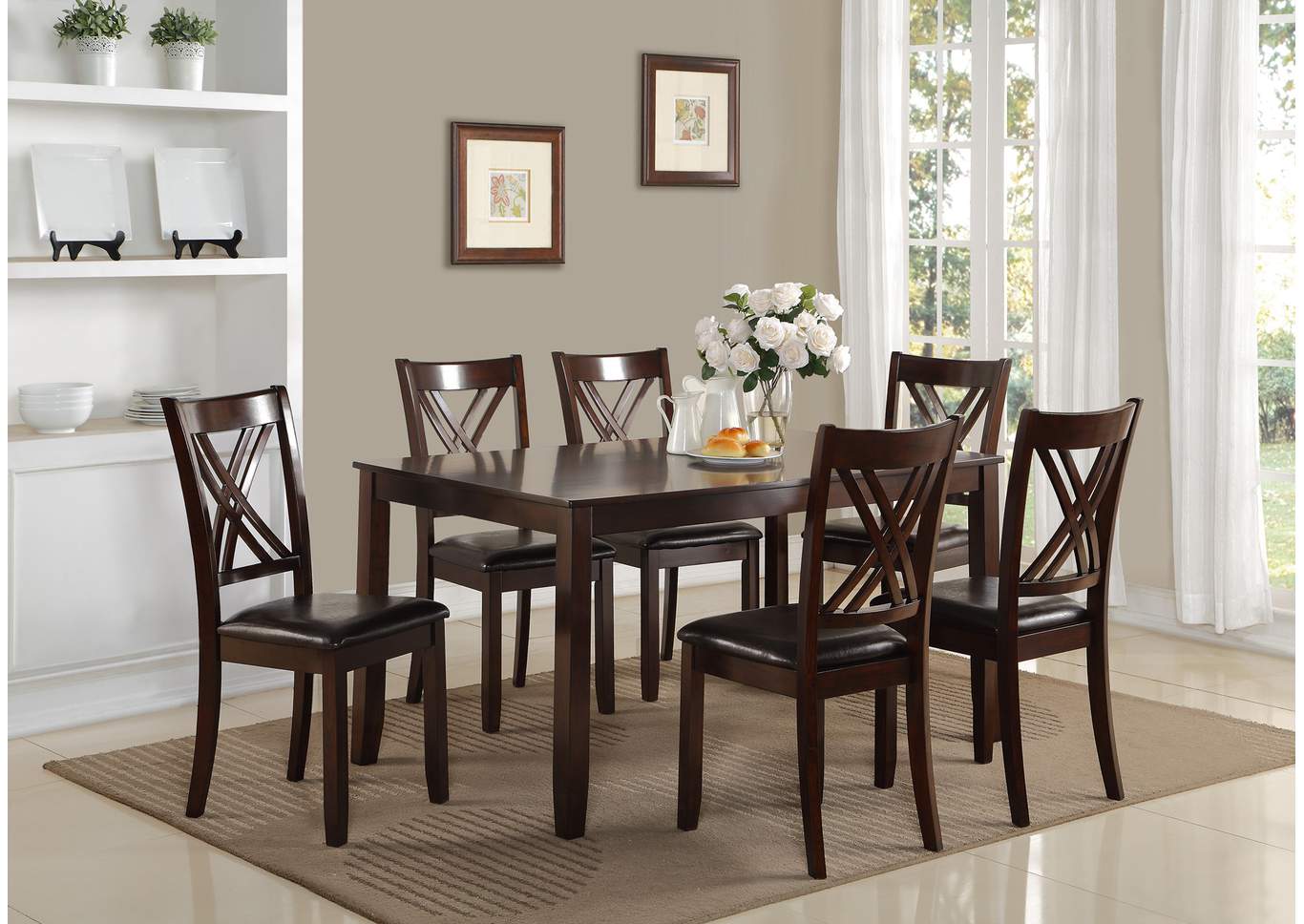 Eloise 7 Piece Dinette Set image 3