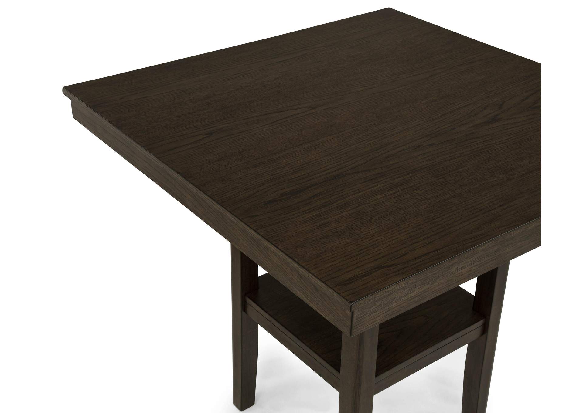 LESTER 5-PACK COUNTER HEIGHT TABLE SET - BROWN image 4