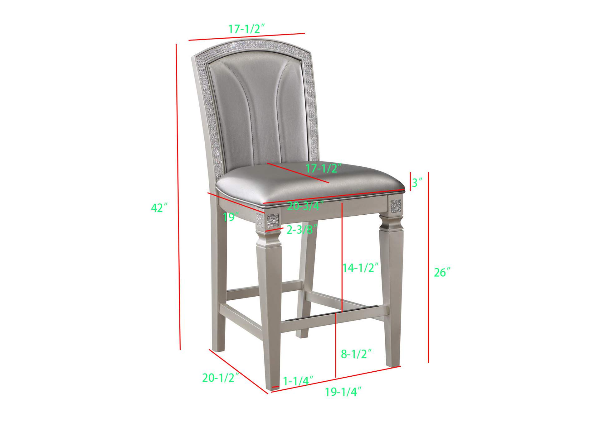 Klina Counter Height Chair image 4