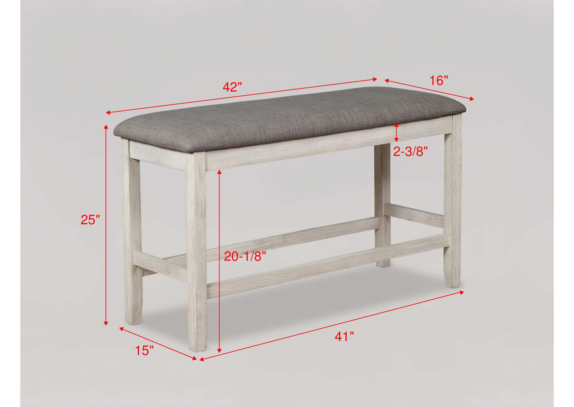 Nina Counter Height Bench image 4