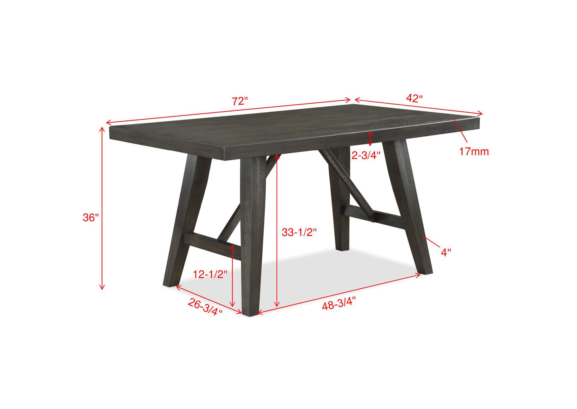 Rufus Counter Height Table image 3
