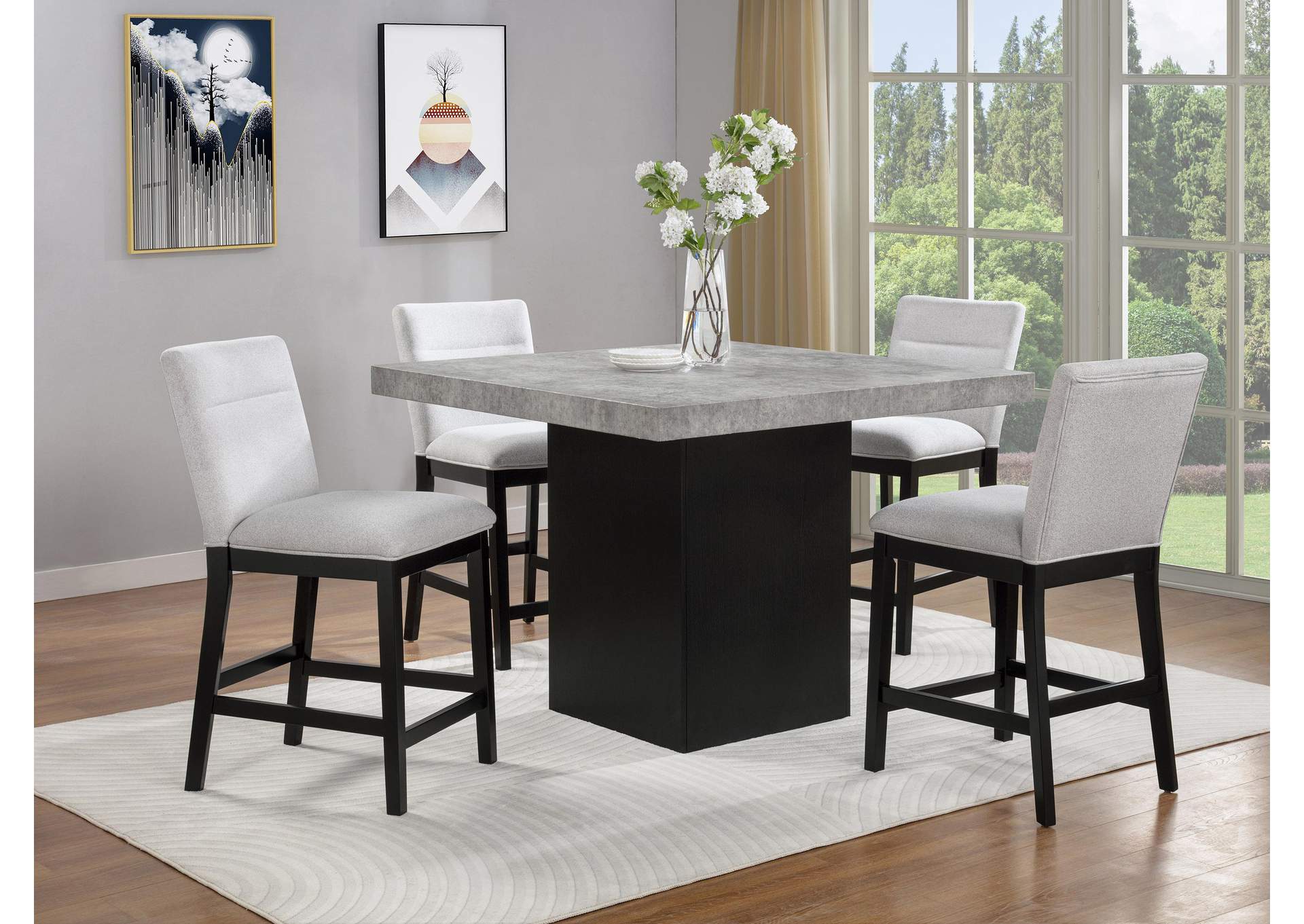 SEBASTIAN COUNTER HEIGHT DINING TABLE image 5