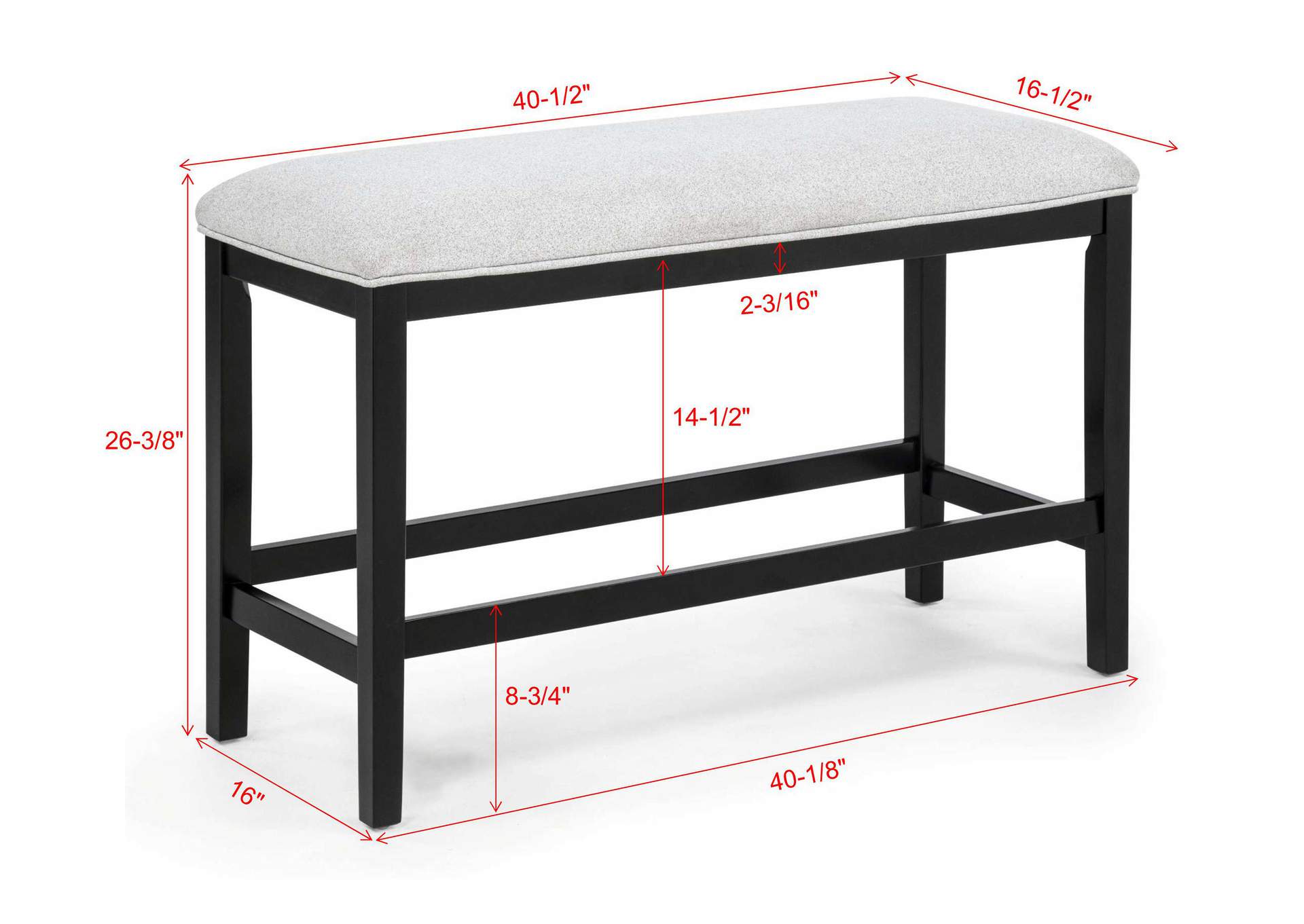 SEBASTIAN COUNTER HEIGHT BENCH image 4
