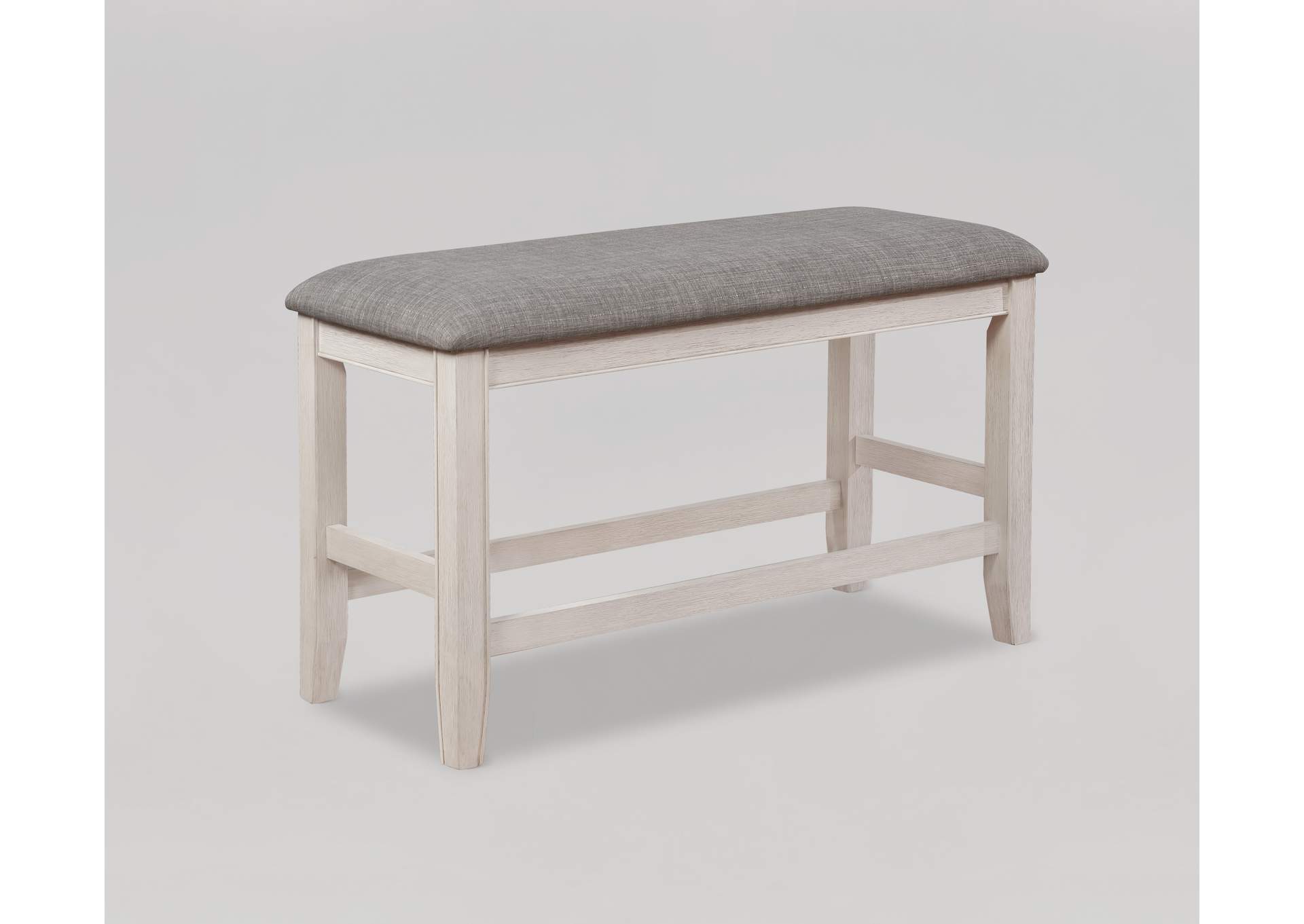 Fulton Counter Height Bench White image 1