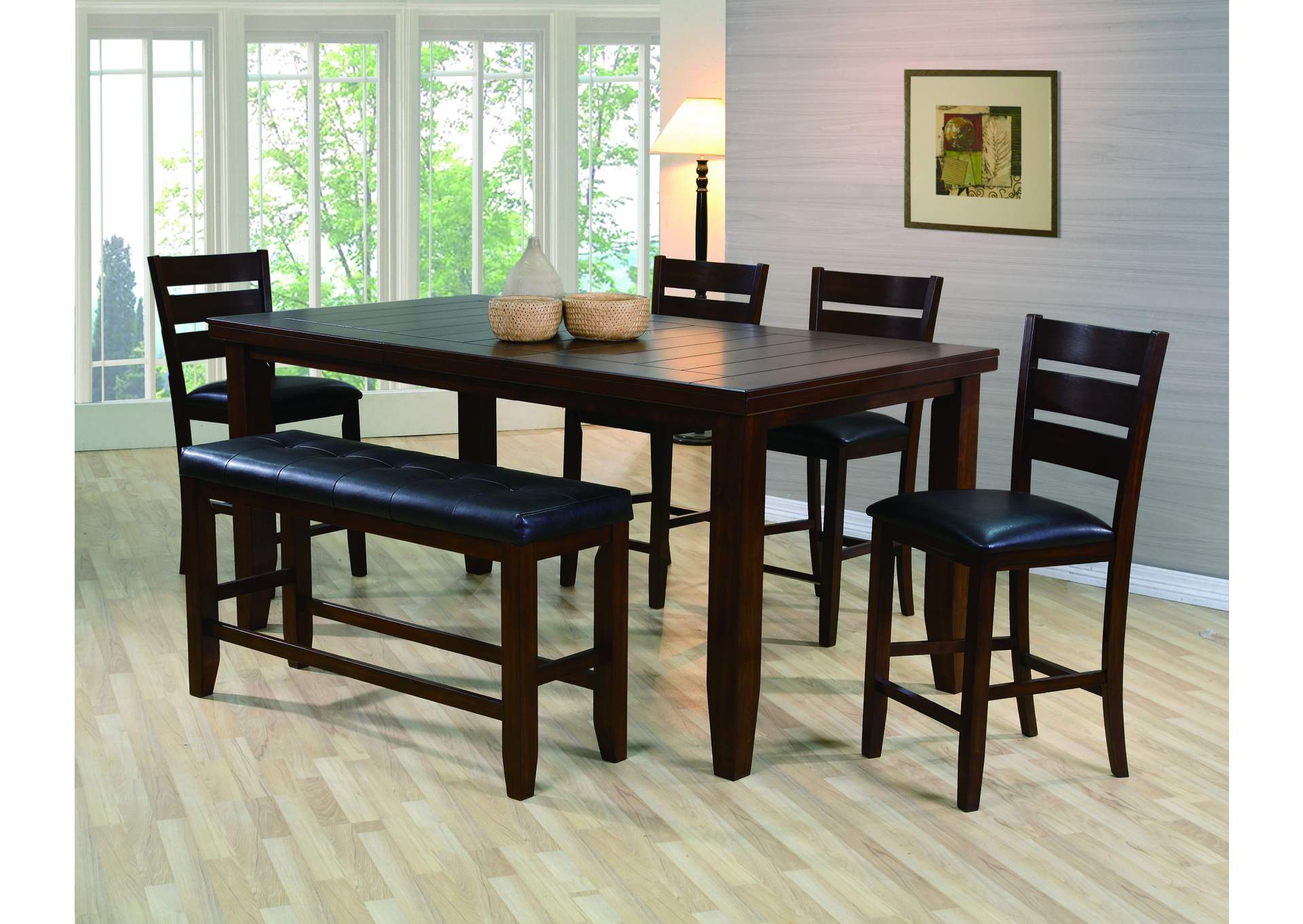 Bardstown Counter Height Table 1X18 Leaf image 6