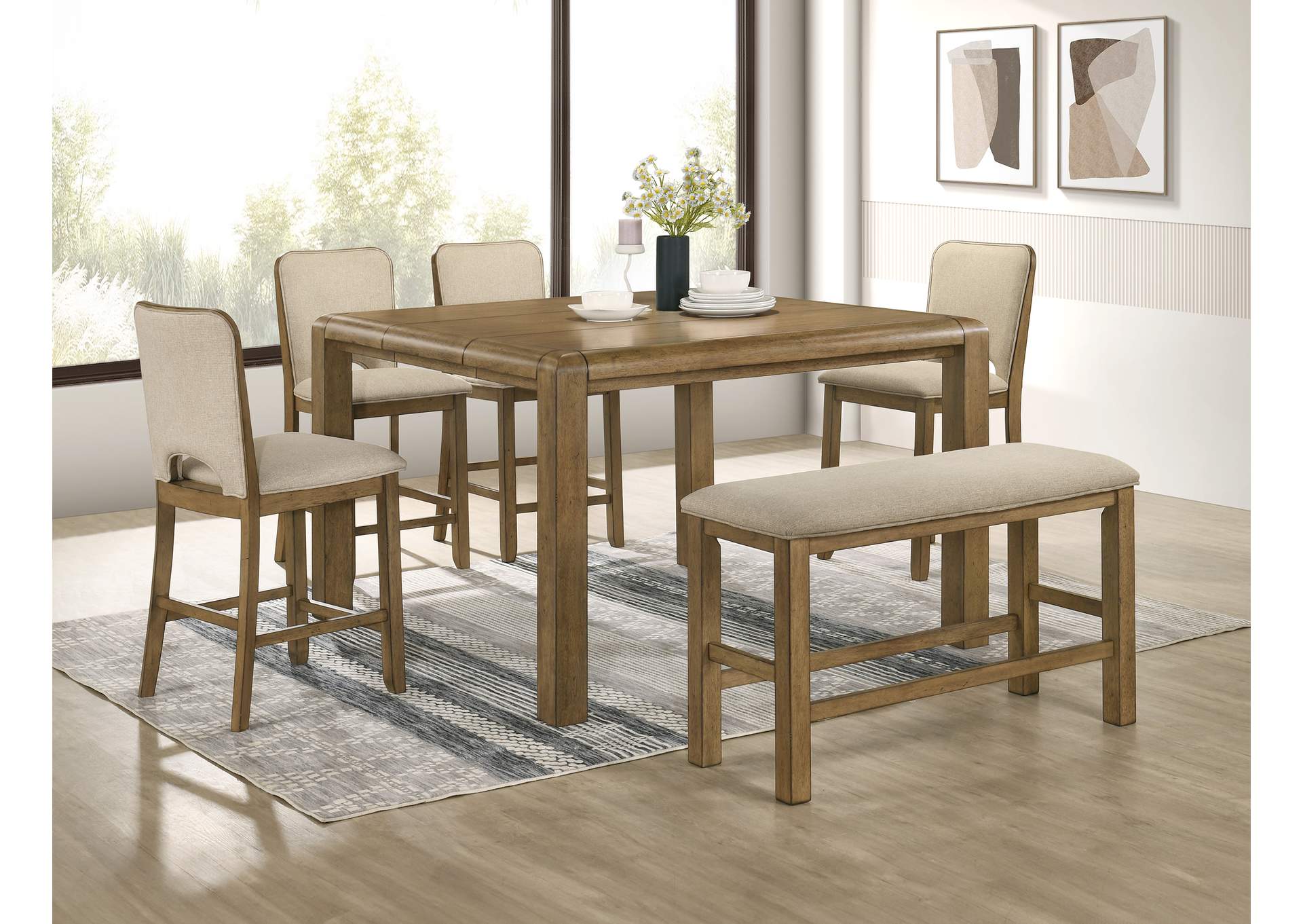 COCKRELL COUNTER HEIGHT TABLE - W/18