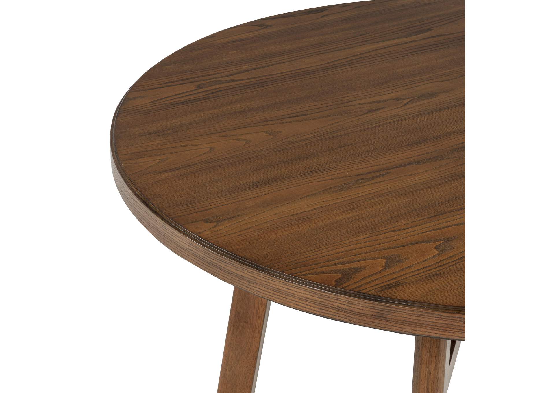 BLANCHE ROUND COUNTER HEIGHT TABLE - BROWN image 4