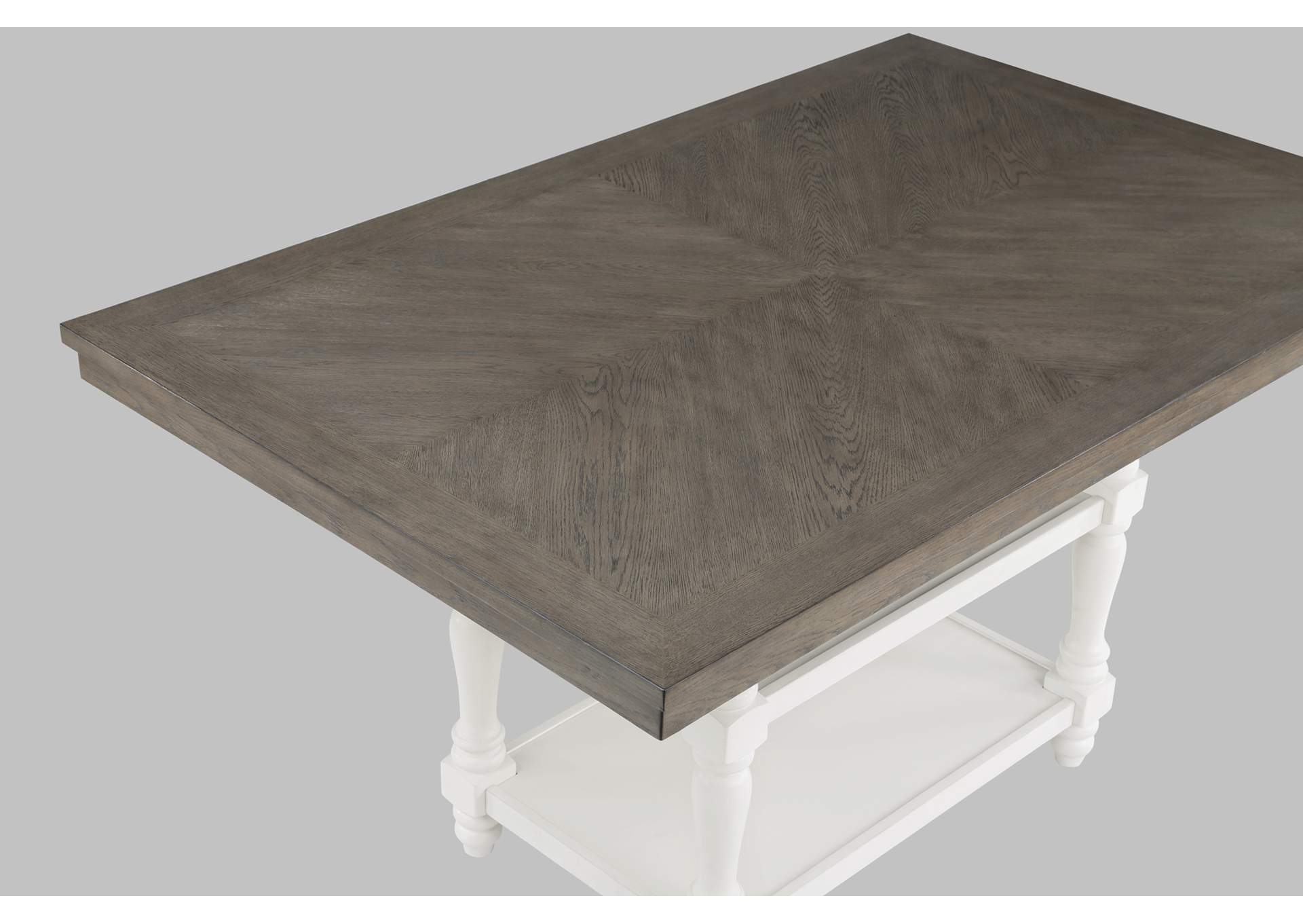 Langley Counter Height Table Chalk Grey image 3